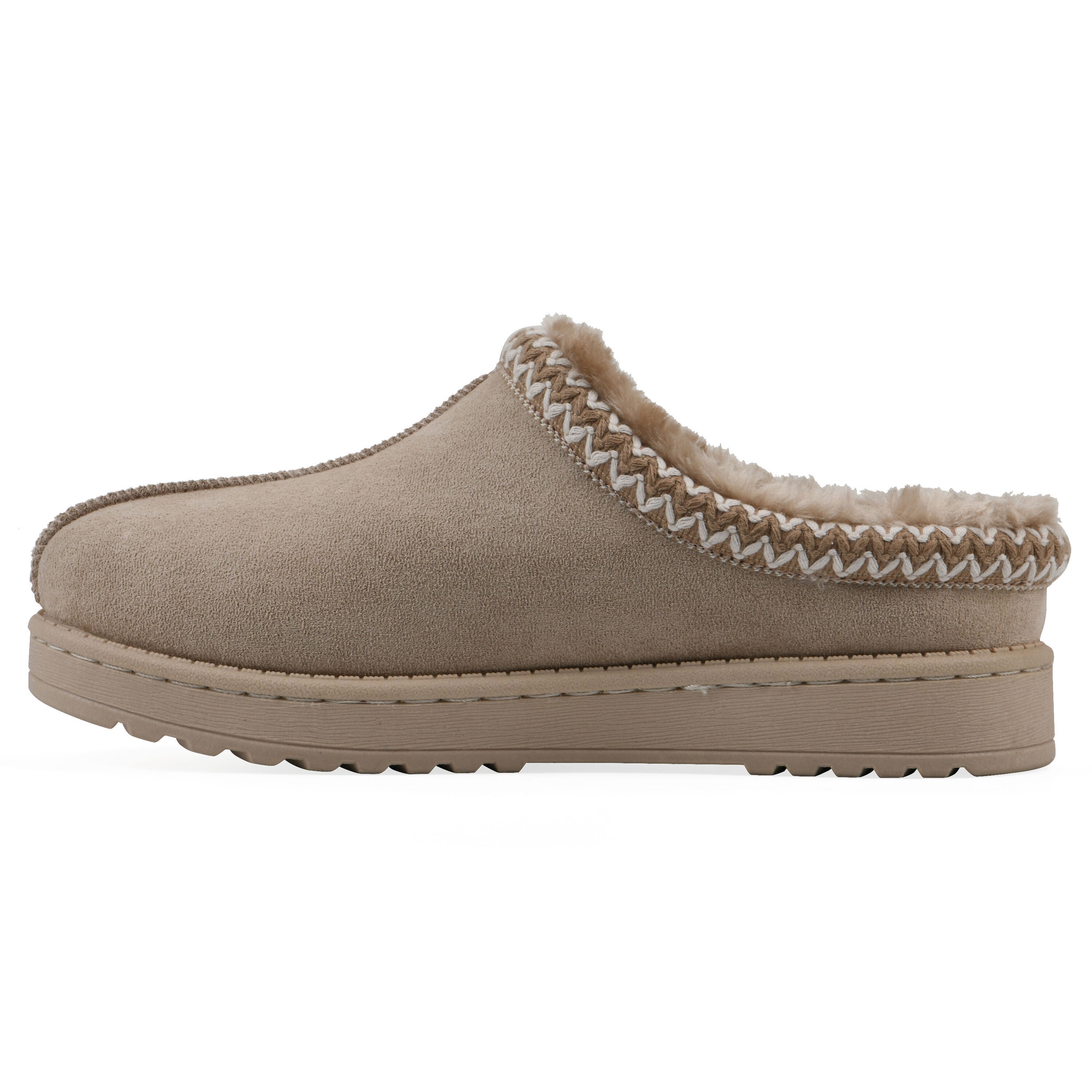Icebin Clog Slipper, DARK BEIGE FABRIC, alternate image number 7