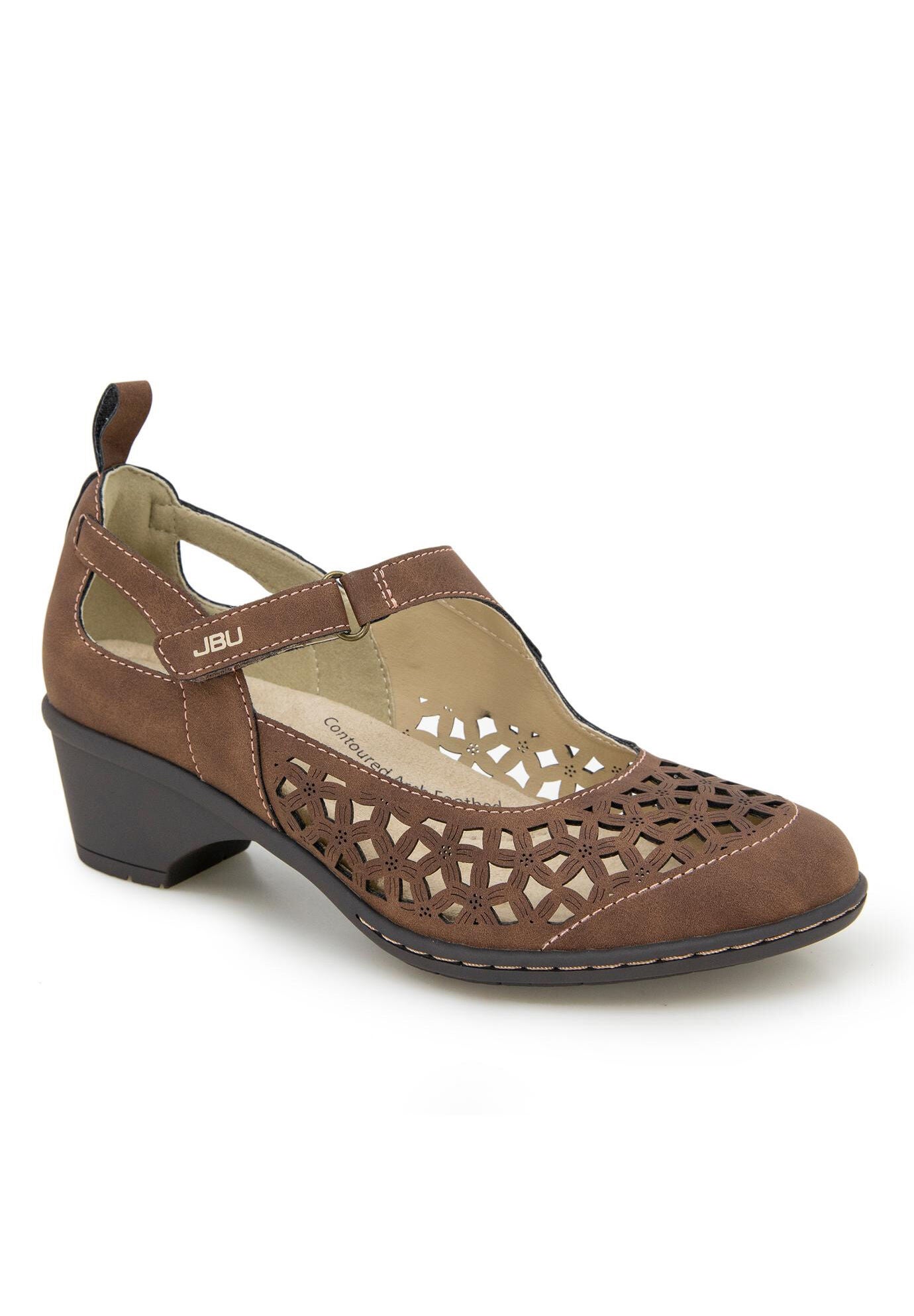 Jolene Heeled Pump, BROWN, hi-res image number 0
