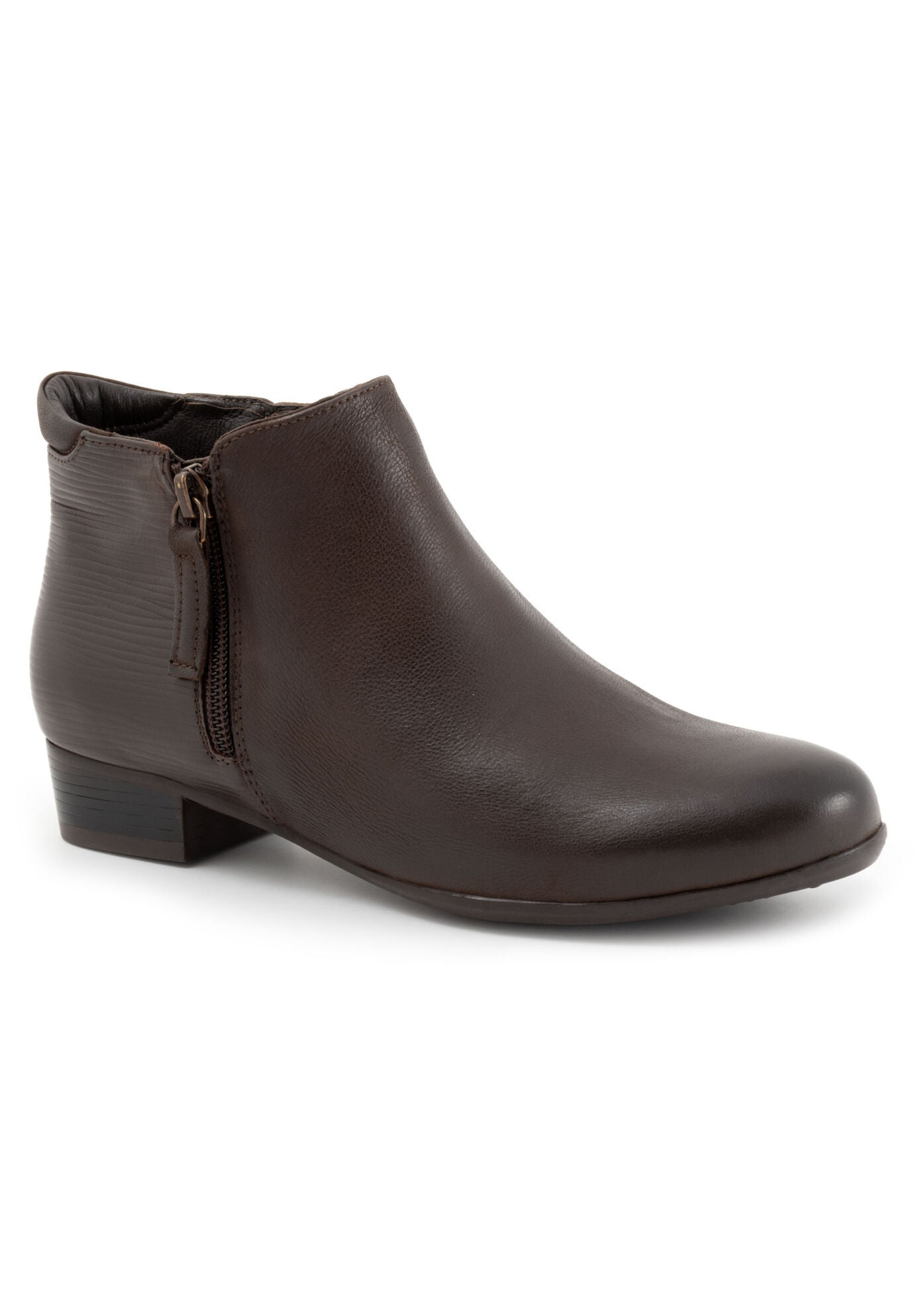 Major Embossed Bootie, DARK BROWN, hi-res image number 0