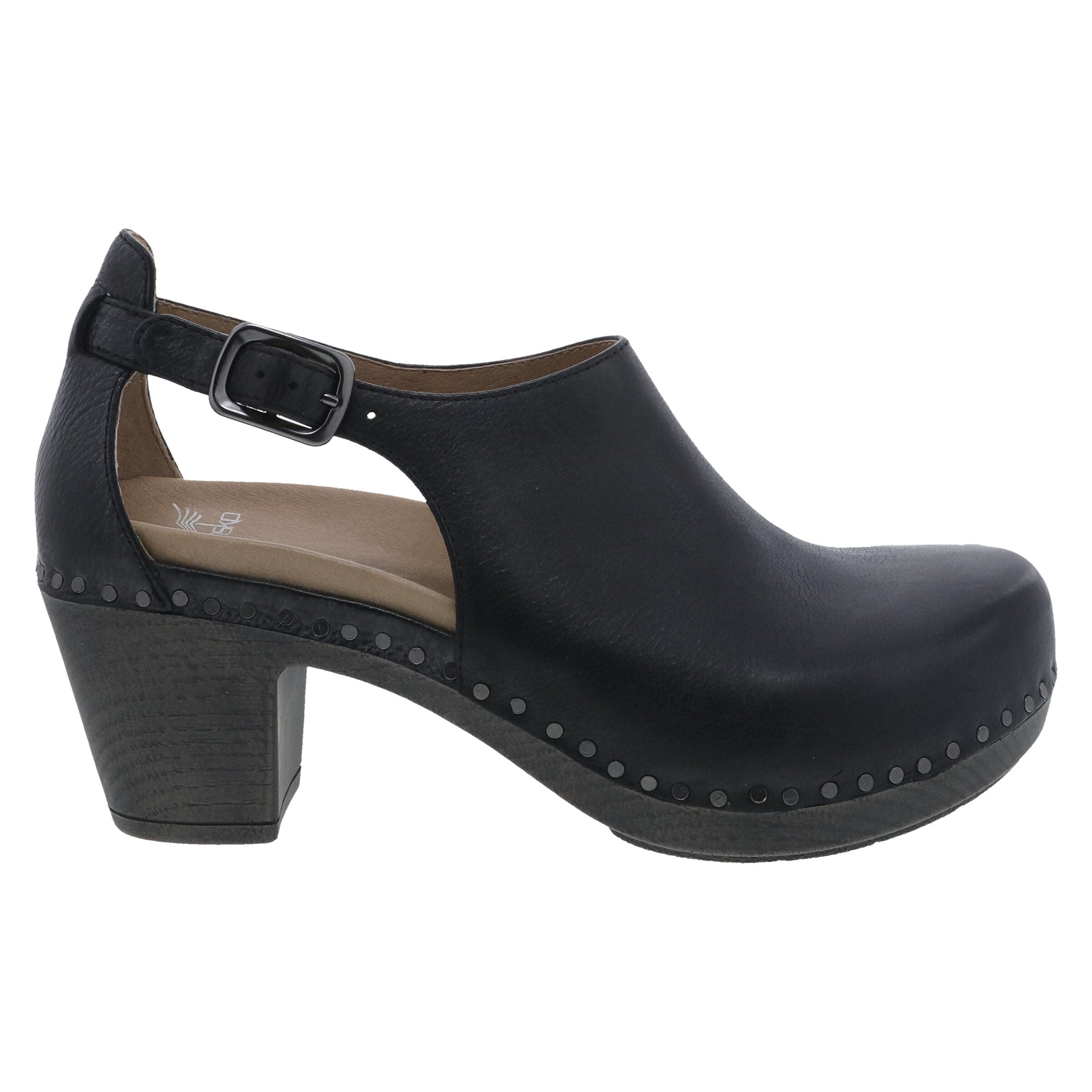 Sassy Slip On Heel, BLACK, alternate image number 4