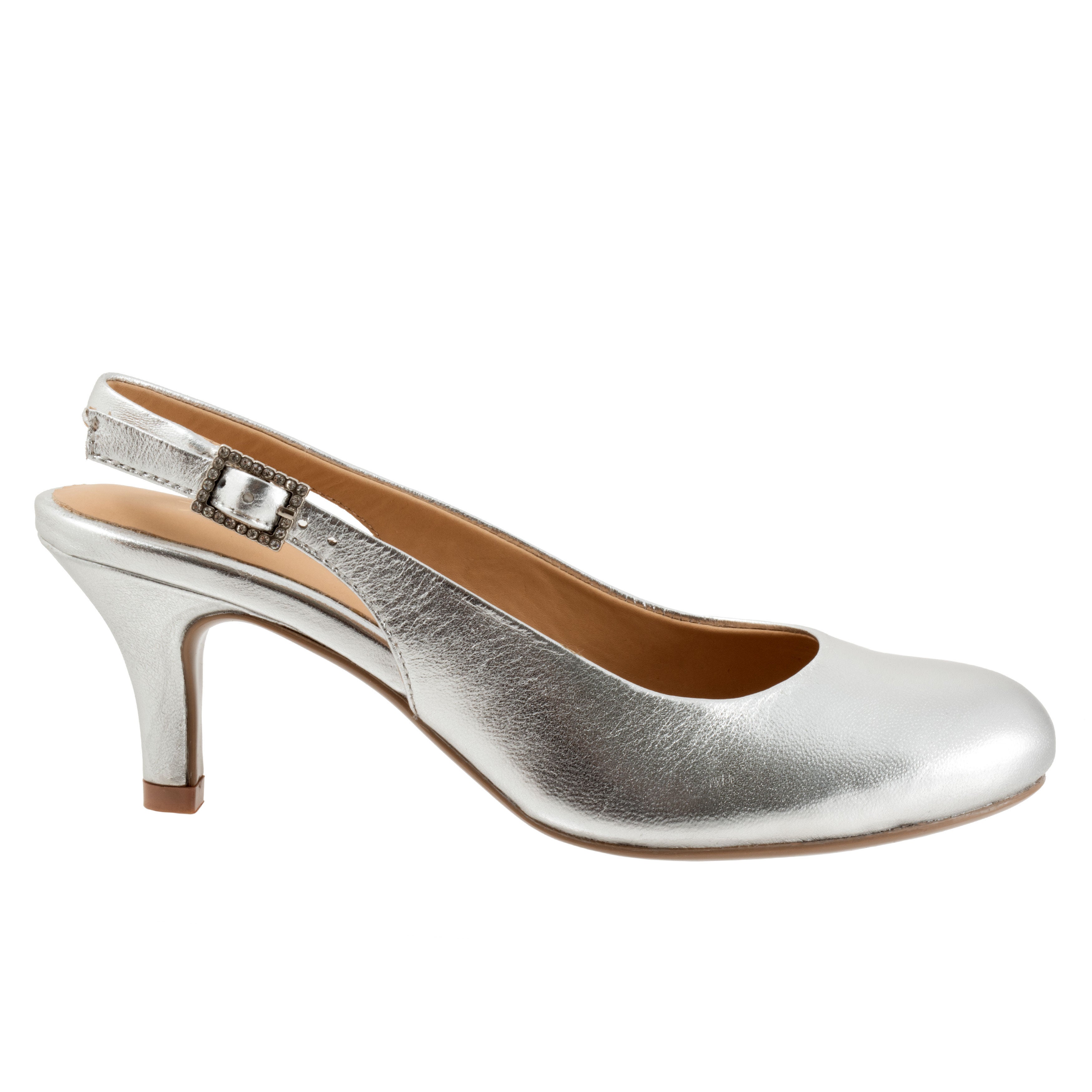 Lexi Bridal Pump, SILVER, alternate image number 4
