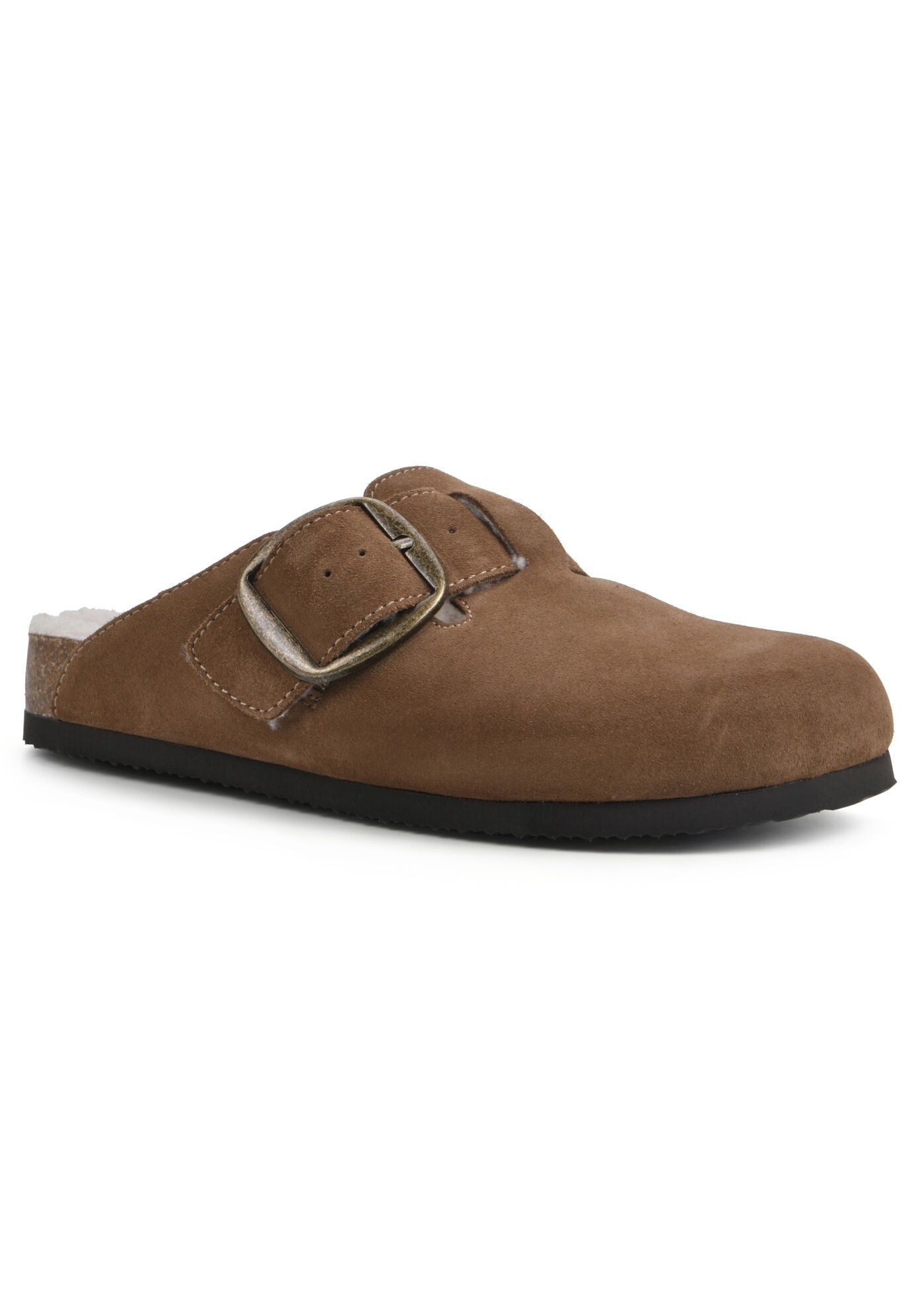 Big Sur Mule, CHESTNUT SUEDE FUR, hi-res image number 0