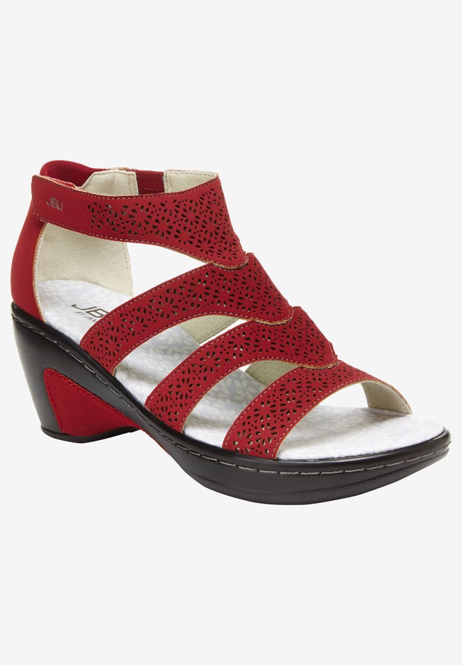Bianca Sandal by JBU by Jambu®, RED, hi-res image number 0