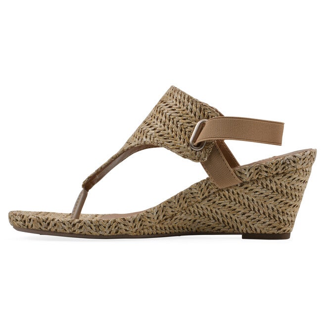All Dres Wedge, NATURAL FABRIC, alternate image number null