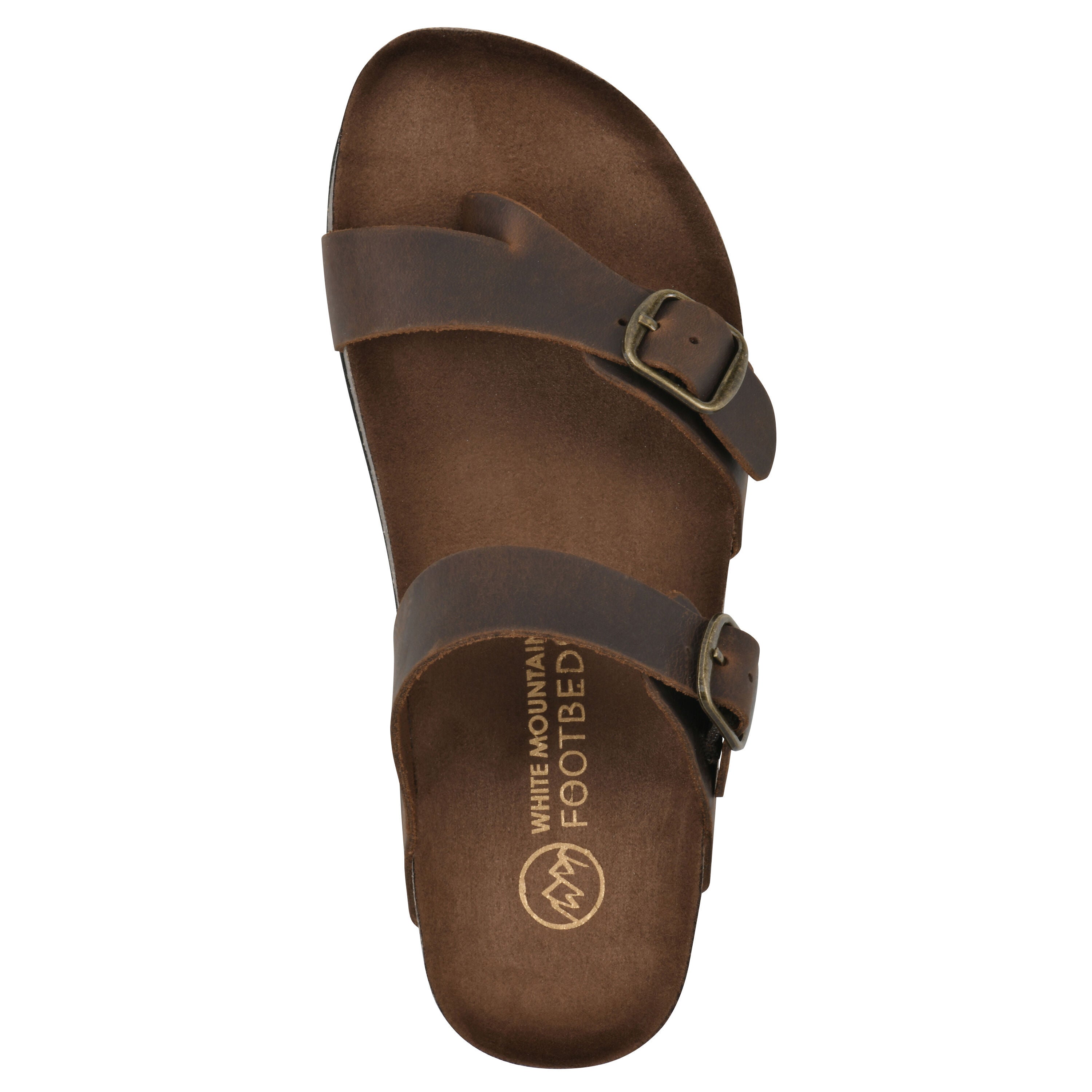 Grams Footbeds Sandal, BROWN LEATHER, alternate image number 4
