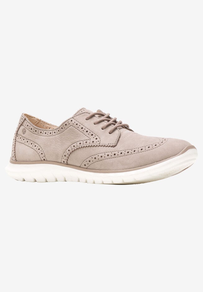 Zula Tricia Sneaker by Hush Puppies, SMOKEY TAUPE NUBUCK, hi-res image number null