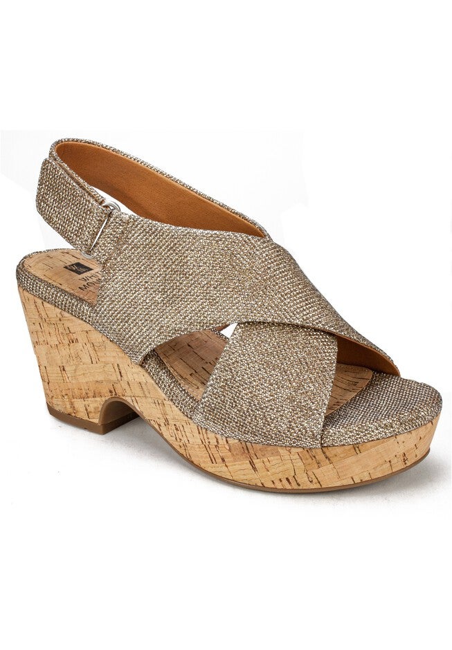 Covington Sandal , GOLD GLITTER, hi-res image number 0