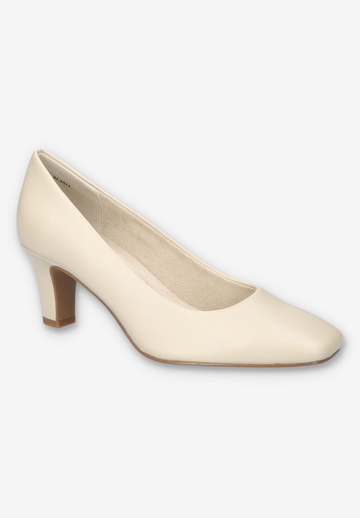 Poet Square Toe Pump, BONE, hi-res image number 0