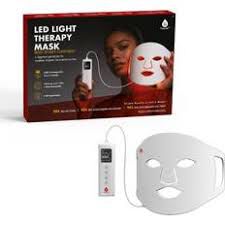 LED Therapy Mask with Controller, WHITE, hi-res image number 0