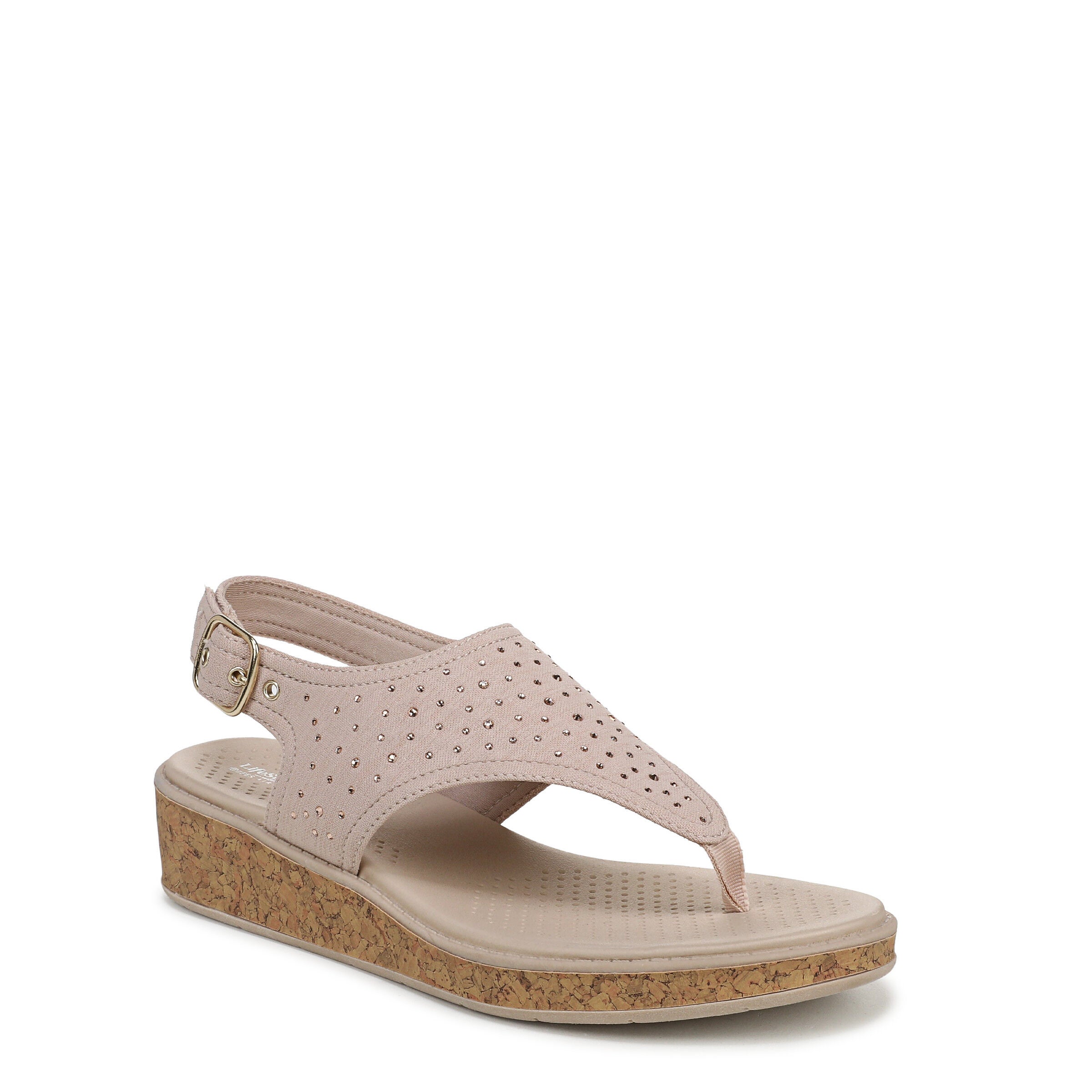 Beachy Bright Slingback Sandal, BARELY BEIGE, hi-res image number 0