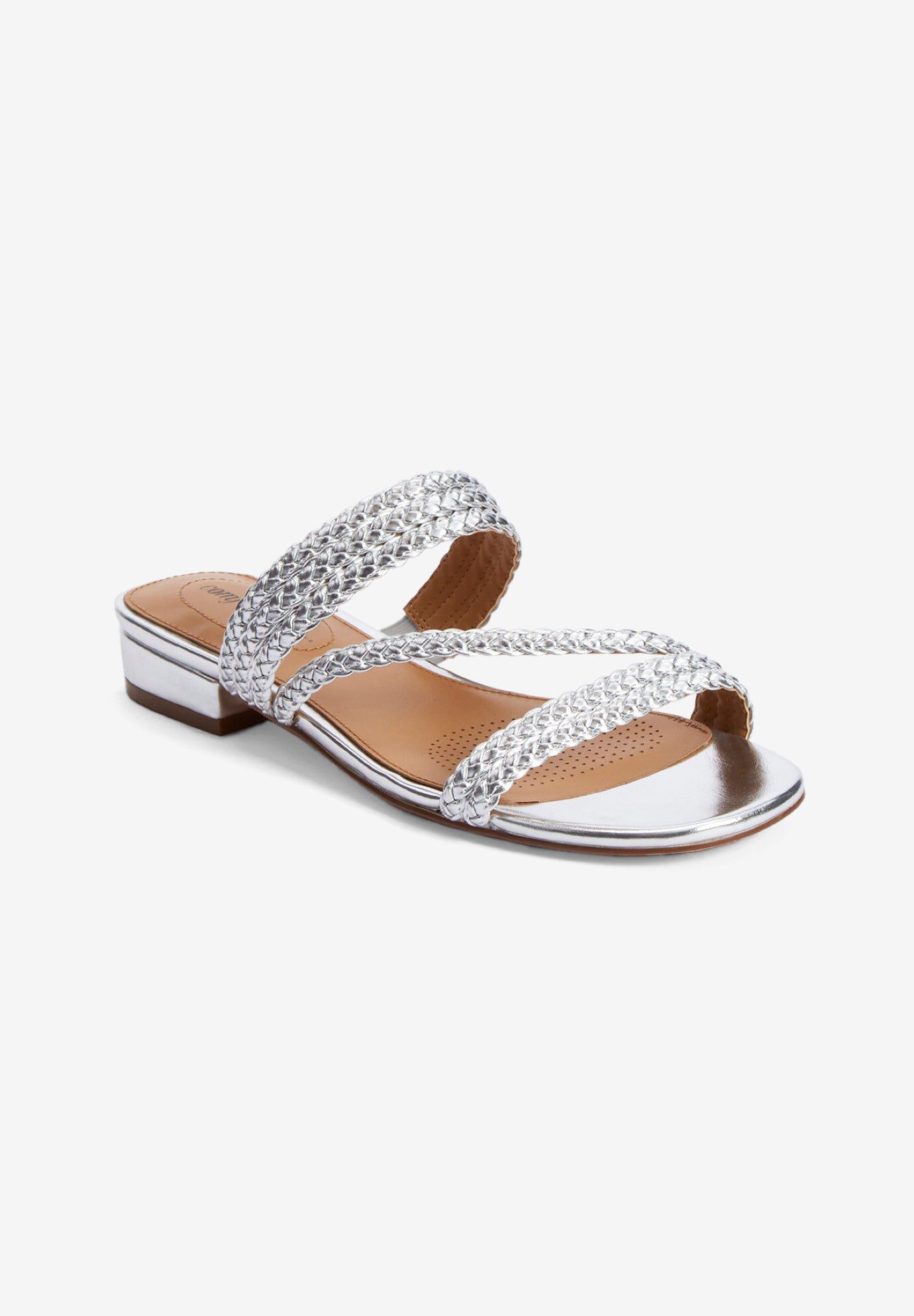 The Adler Slip On Mule, SILVER, hi-res image number 0