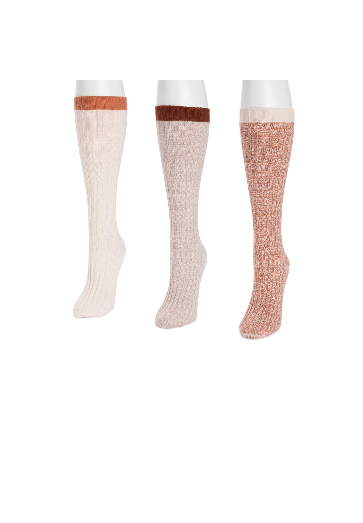 3 Pair Slouch Slippers Socks, , on-hover image number 1