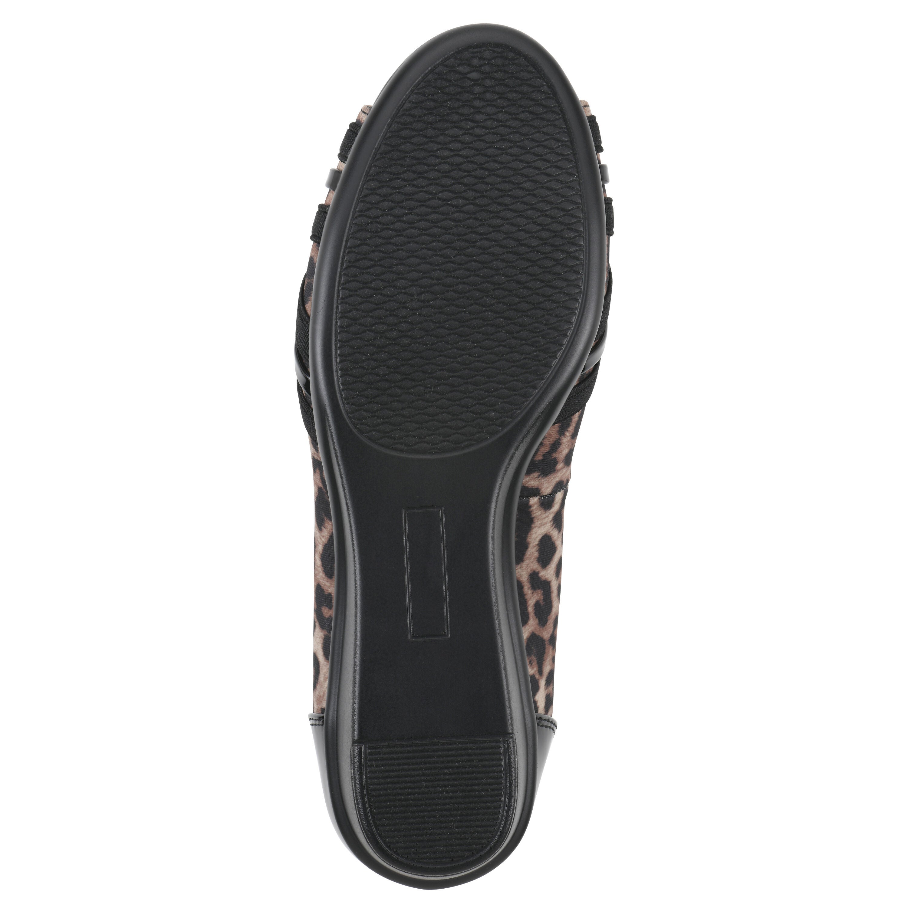 Boldest Peep Toe Wedge, TAN LEOPARD NYLON, alternate image number 5