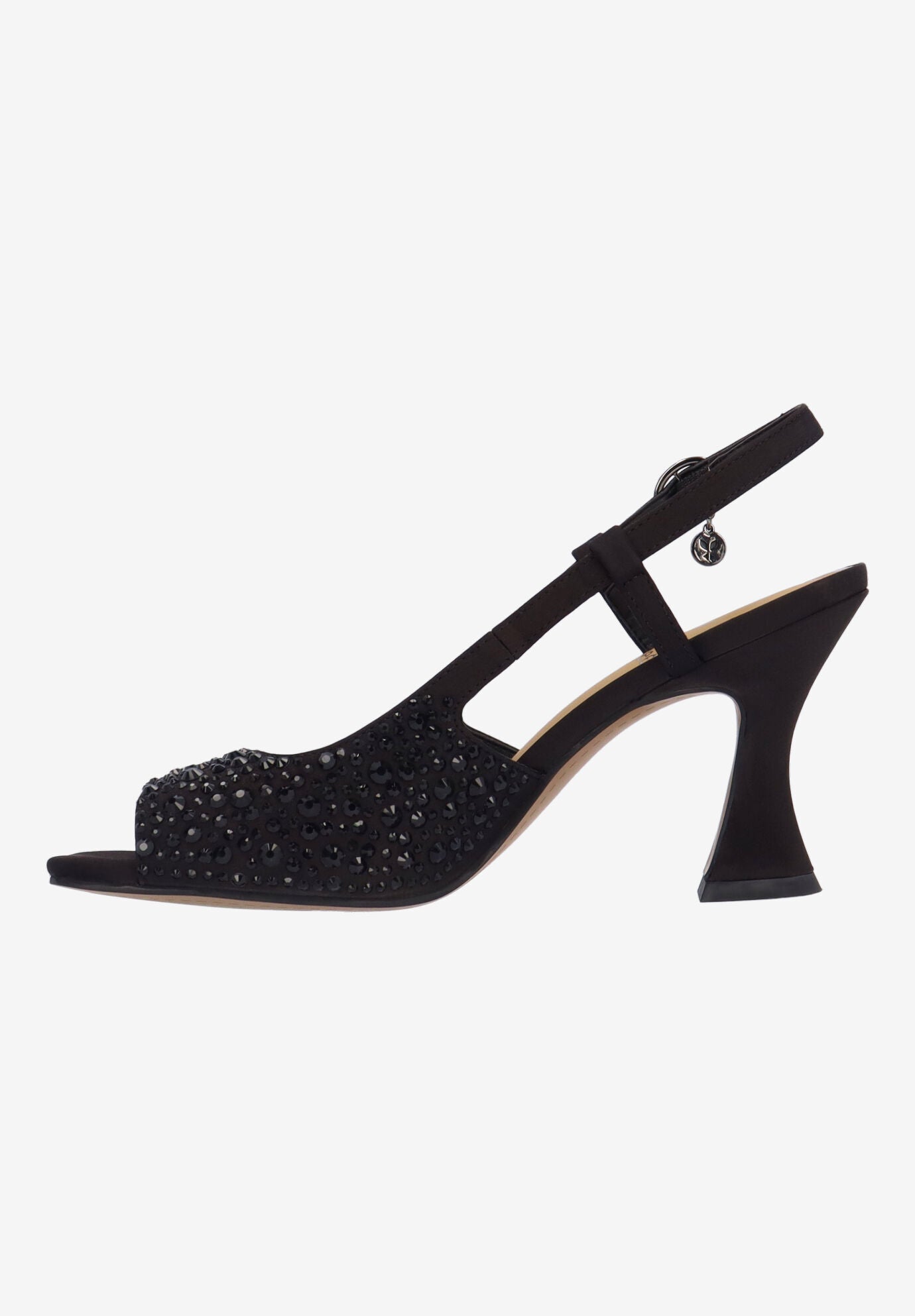 Loredana Slingback Sandal, BLACK, alternate image number 4