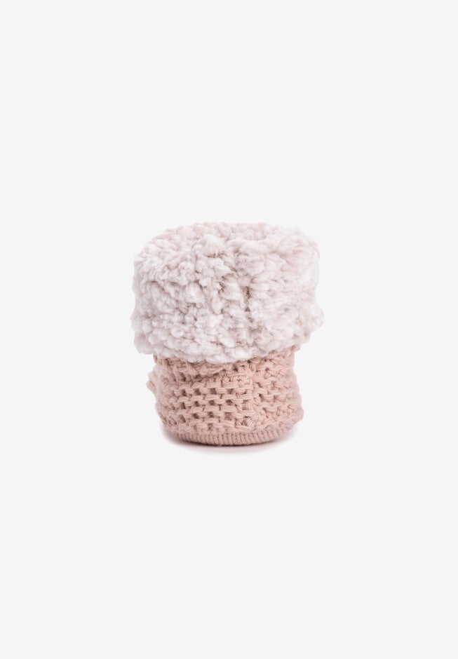 Sherpa Cuff Slipper Bootie, , on-hover image number null
