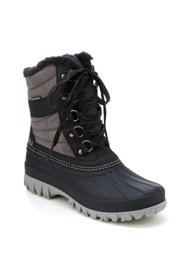 Casey Waterproof Weather Boot, CHARCOAL BLACK, hi-res image number 0