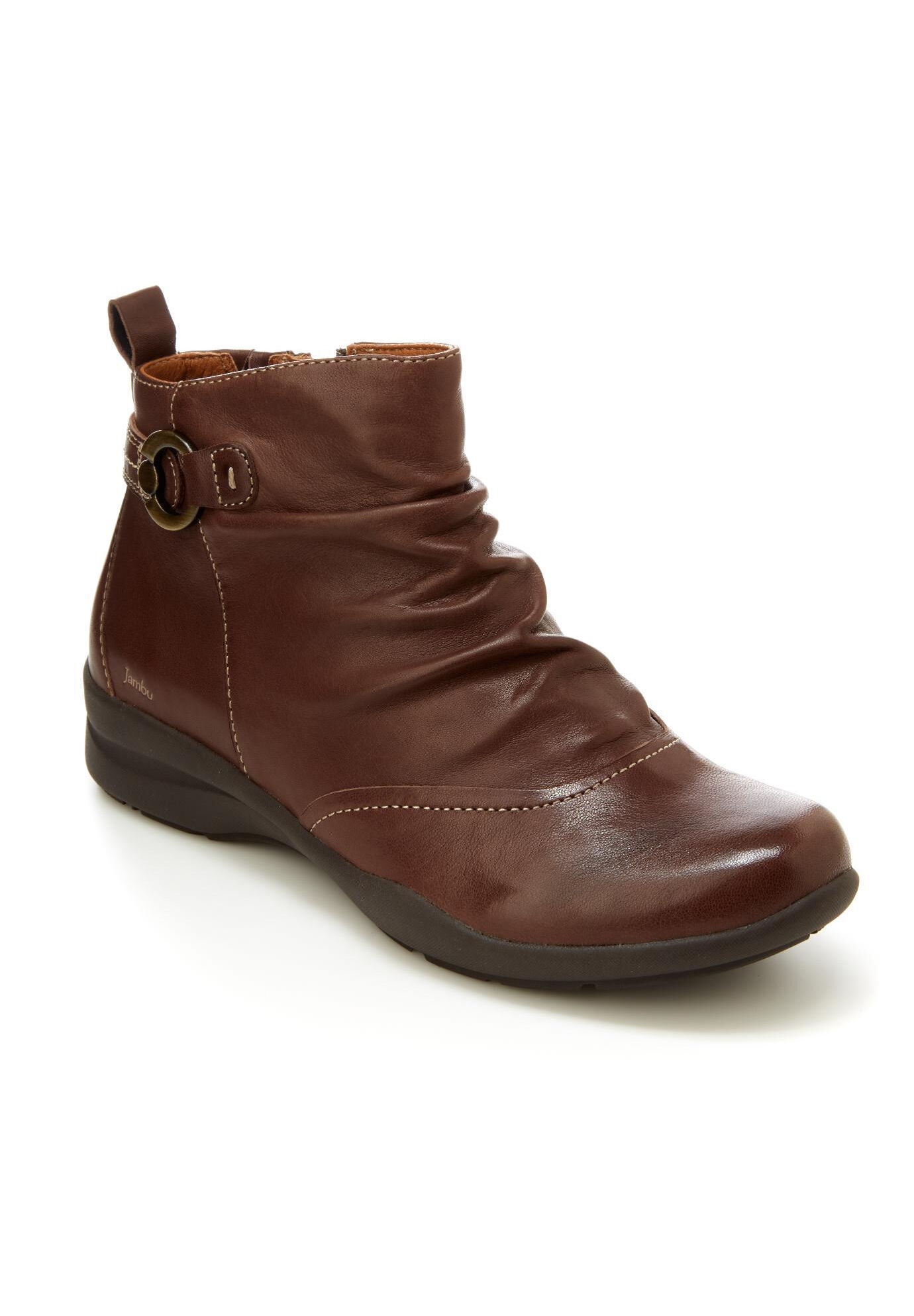 Angie Water Resistant Bootie, DARK BROWN, hi-res image number 0
