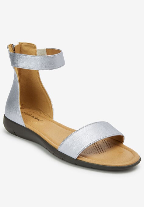 The Bee Sandal By Comfortview Plus Size Casual Sandals Jessica