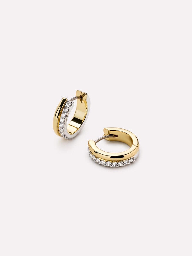 Asher Huggie Earring, GOLD, hi-res image number 0