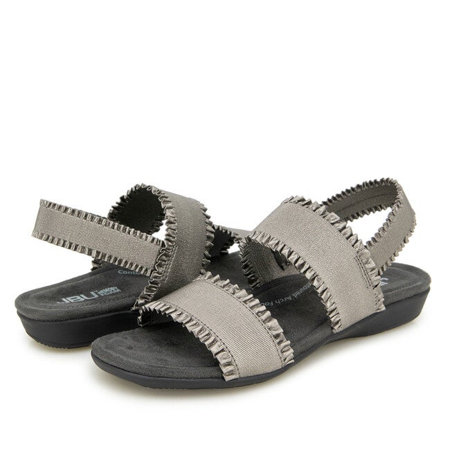 Azores Sandal, GUNMETAL, alternate image number 7