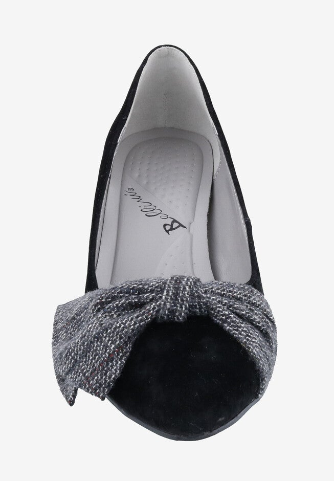 Charm Plaid Kitten Heel Pump, , alternate image number 3