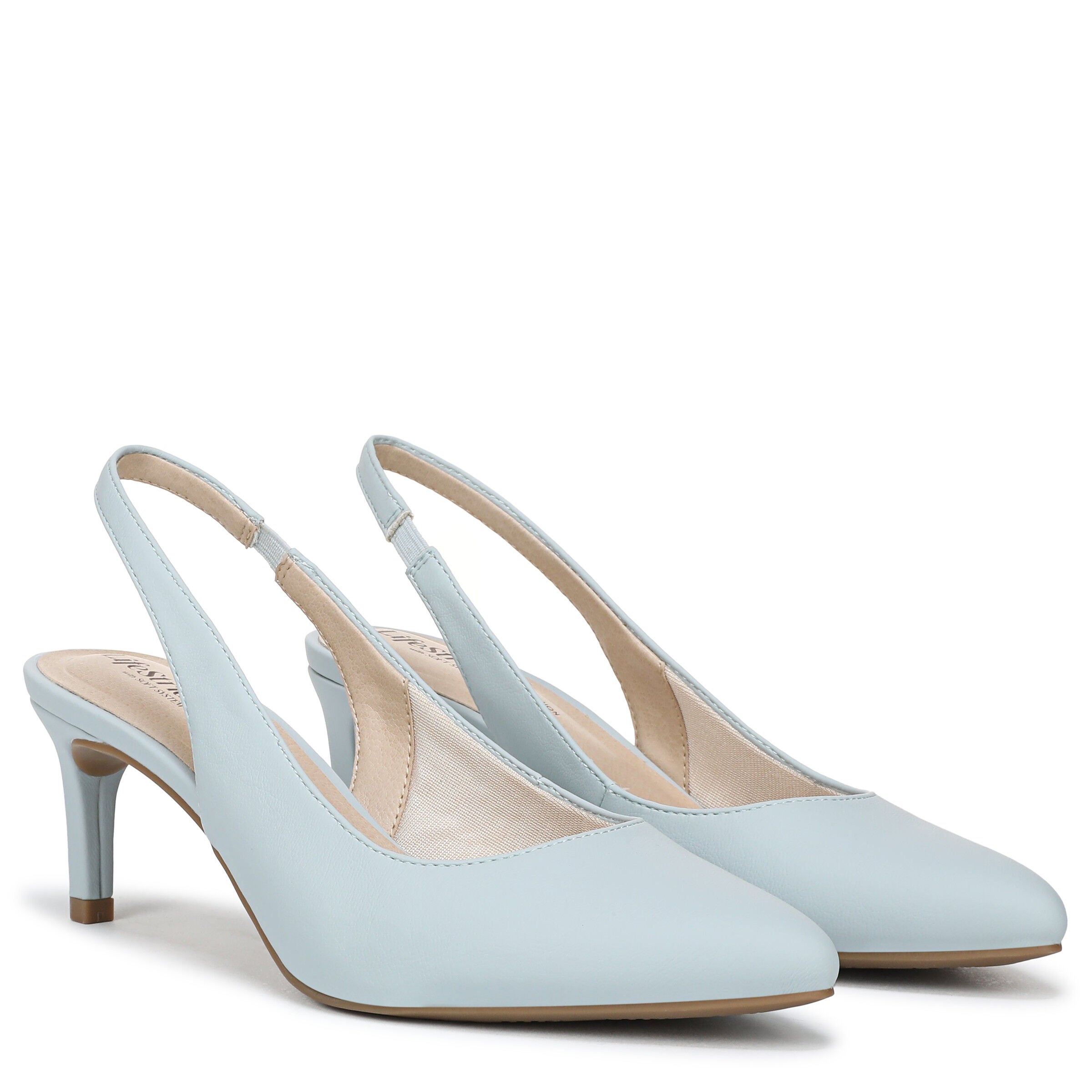 Annalise Slingback Pump, LIGHT BLUE, alternate image number 2