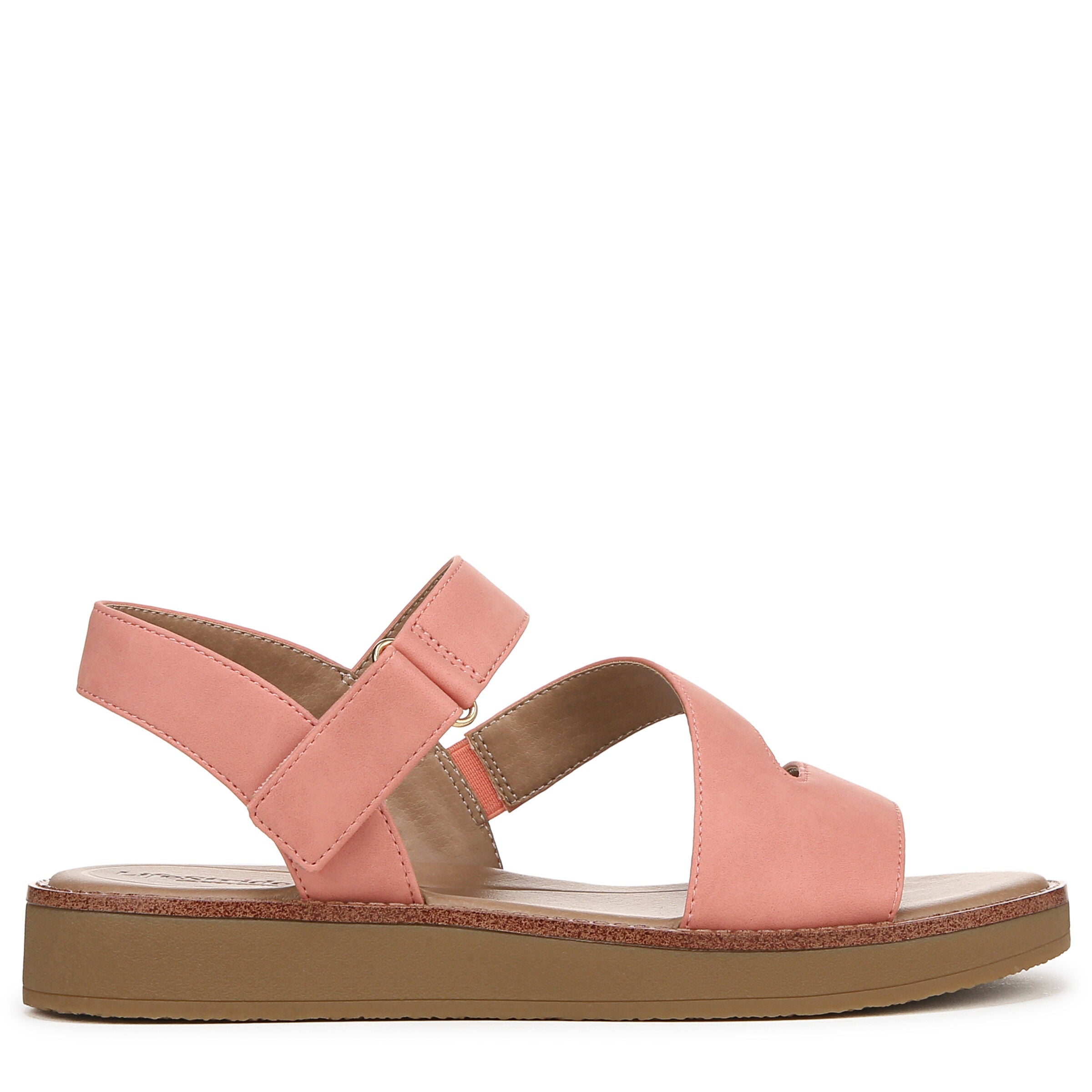 Waverly Sandal, CORAL PINK, alternate image number 3