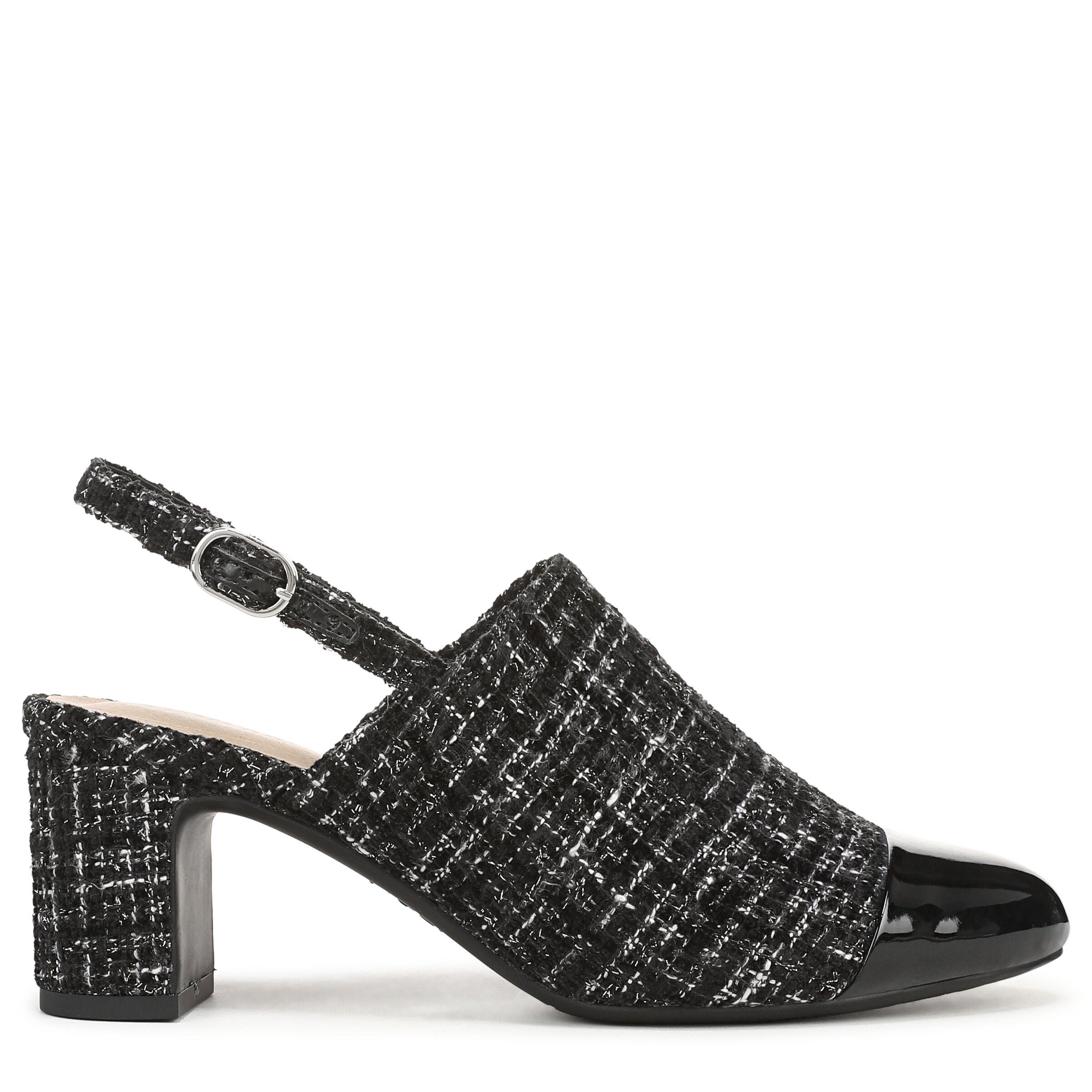 Tessa Slingback Pump, BLACK MULTI, alternate image number 3