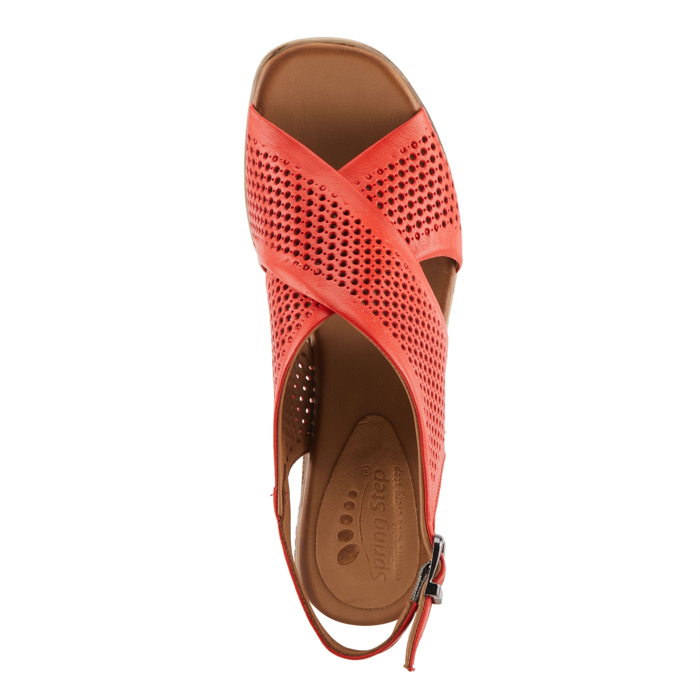 Luanca Sandal, RED, alternate image number 3