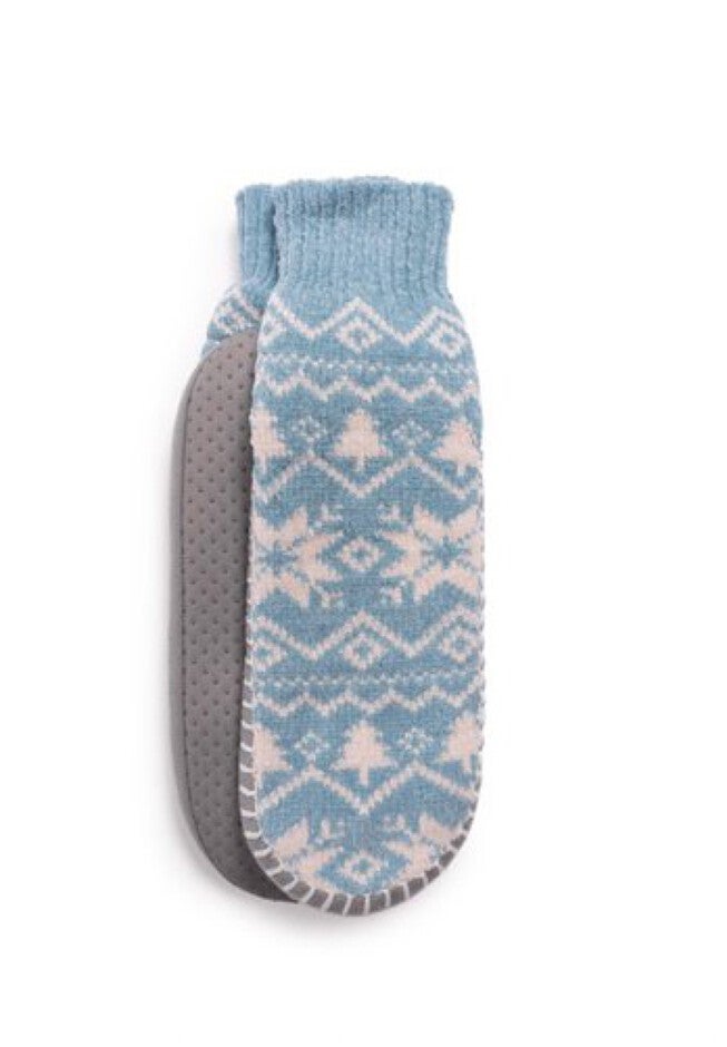 Chenille Short Slipper Sock by Muk Luks®, , alternate image number null