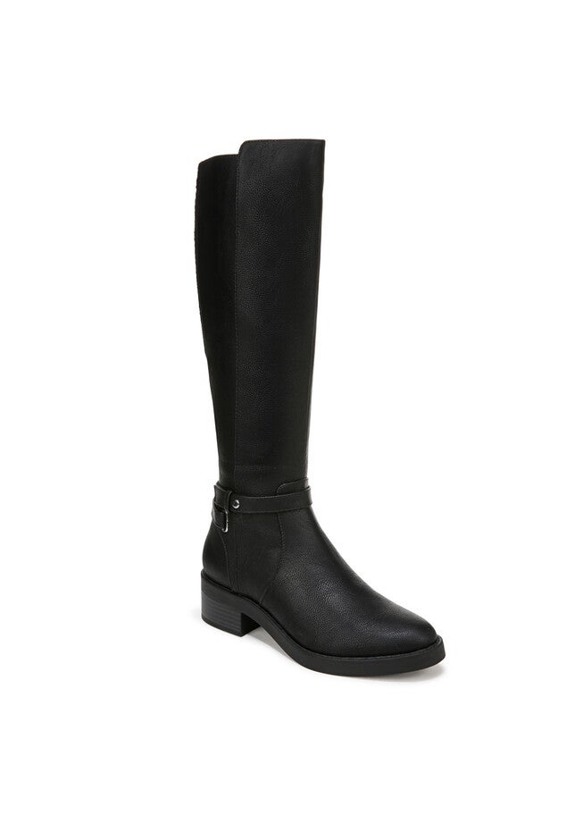 Berkley Boot, BLACK FAUX LEATHER, hi-res image number null