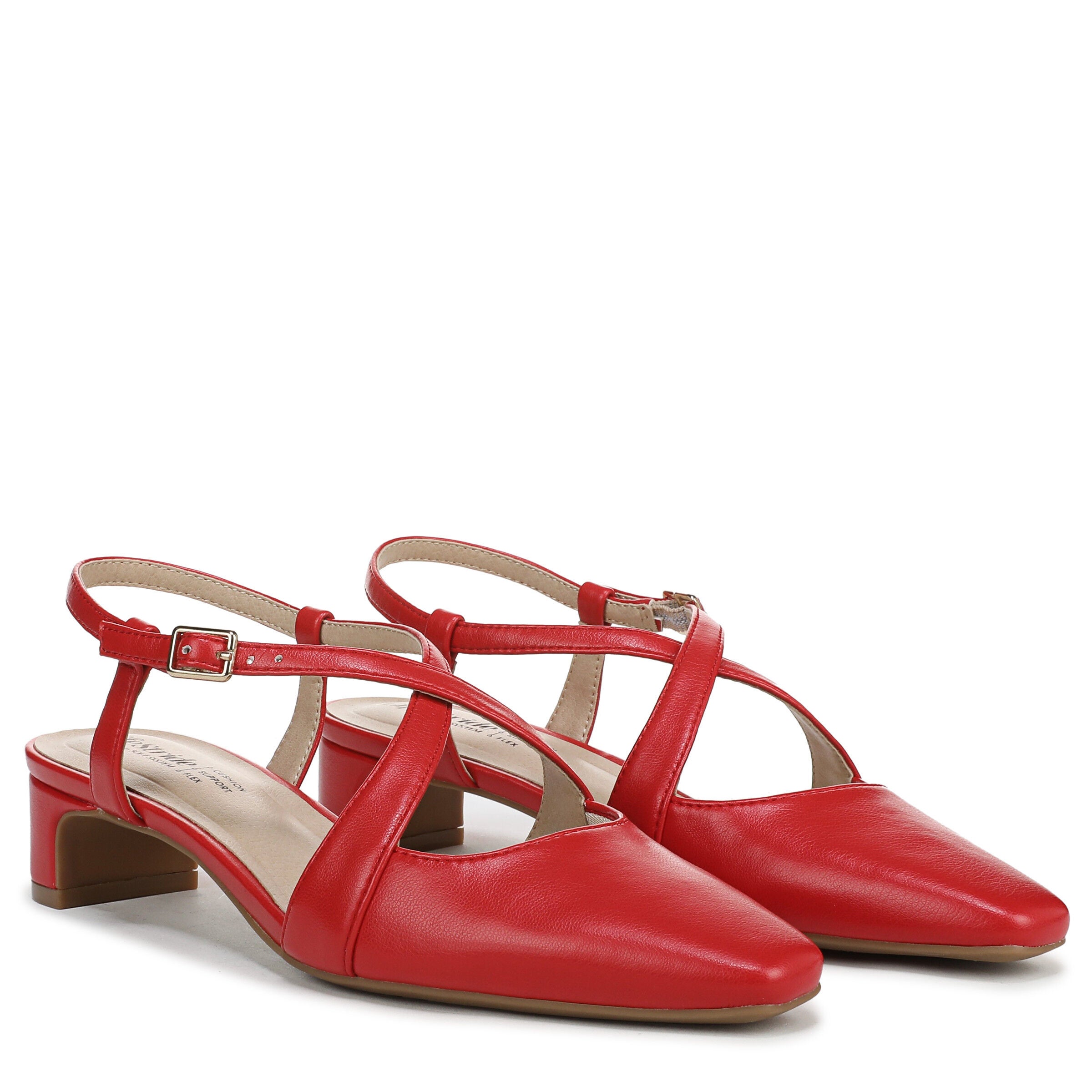 Lavina Slingback Pump, RED, alternate image number 2
