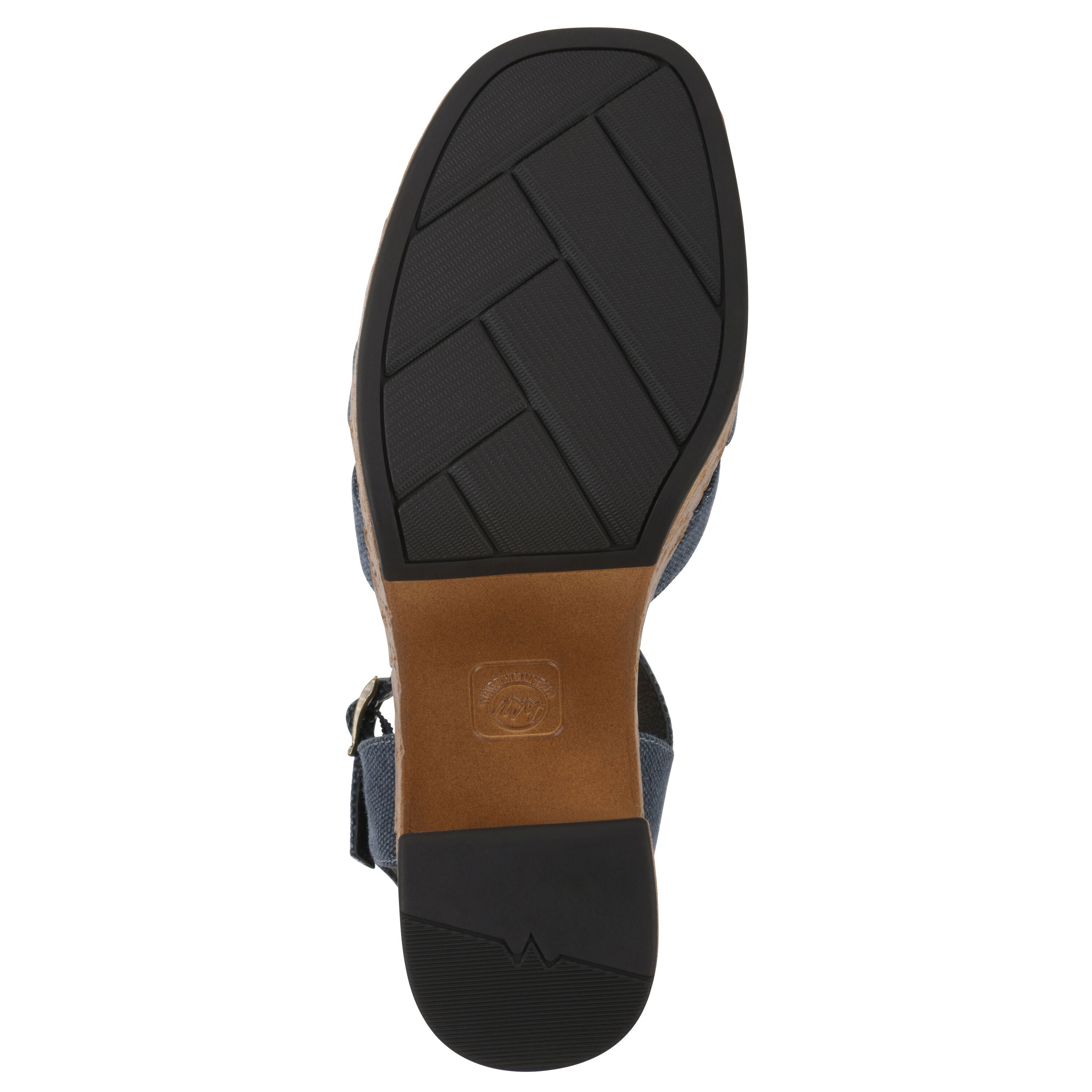 Barista Platform Sandal, DENIM BLUE FABRIC, alternate image number 5