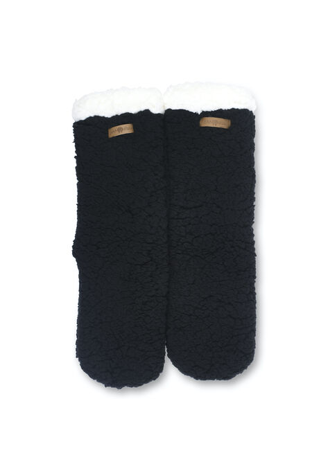 Faux Shearling Cabin Sock, , on-hover image number null