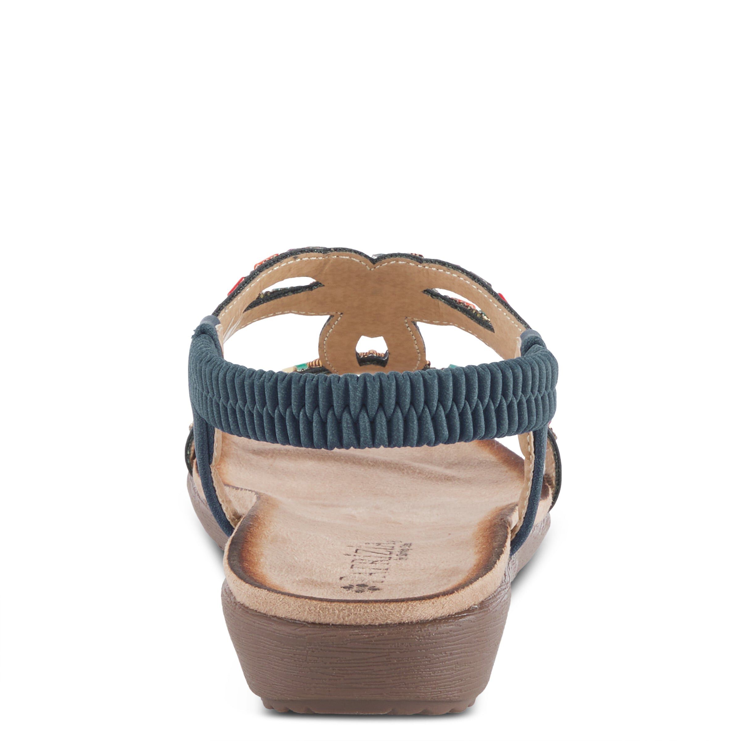 Volcanic T-Strap Sandal, NAVY, on-hover image number 1