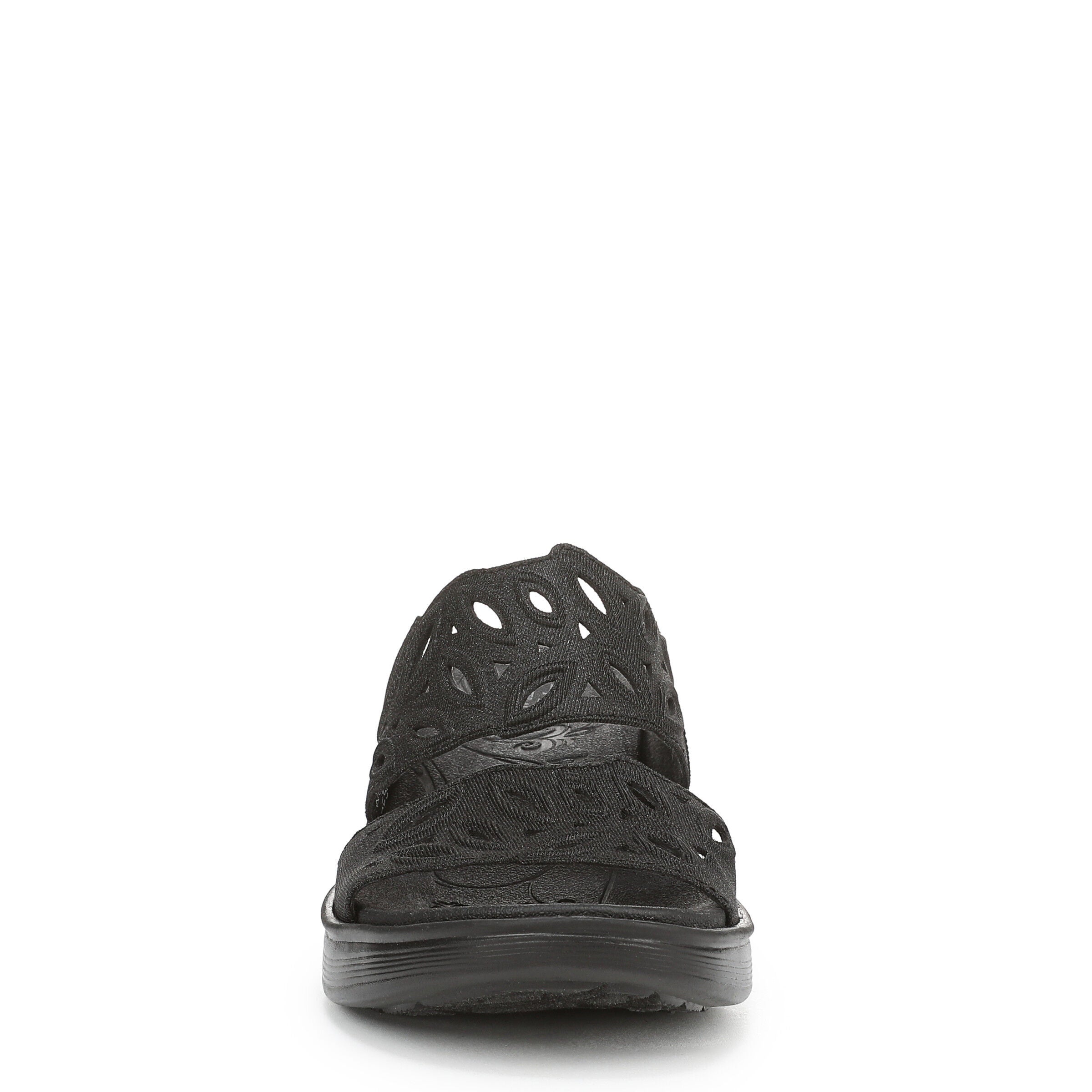 Delight Slip-On Comfort Sandal, BLACK FABRIC, alternate image number 4