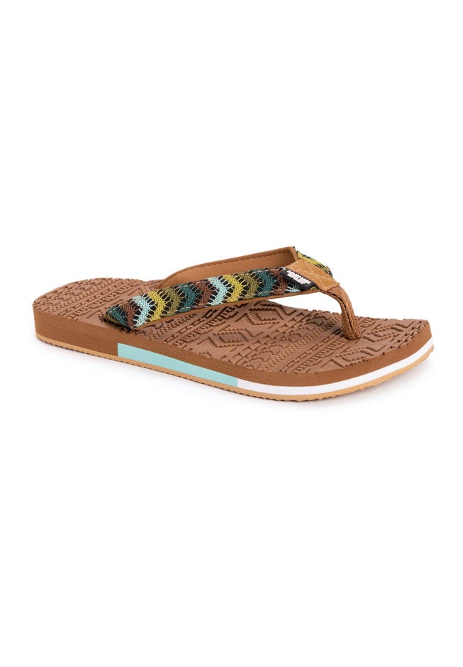 Sand Dune Sandals, GREEN MULTI, hi-res image number null