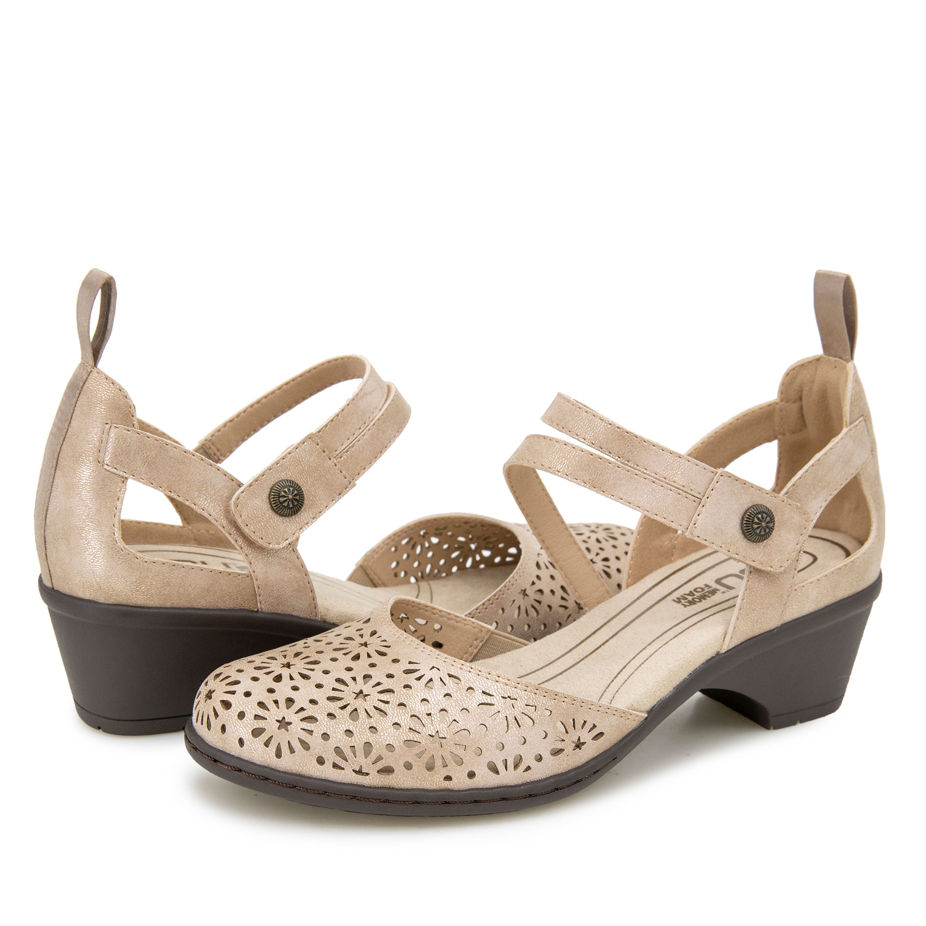 Bethany Dress Shoe, TAUPE SHIMMER, alternate image number 7