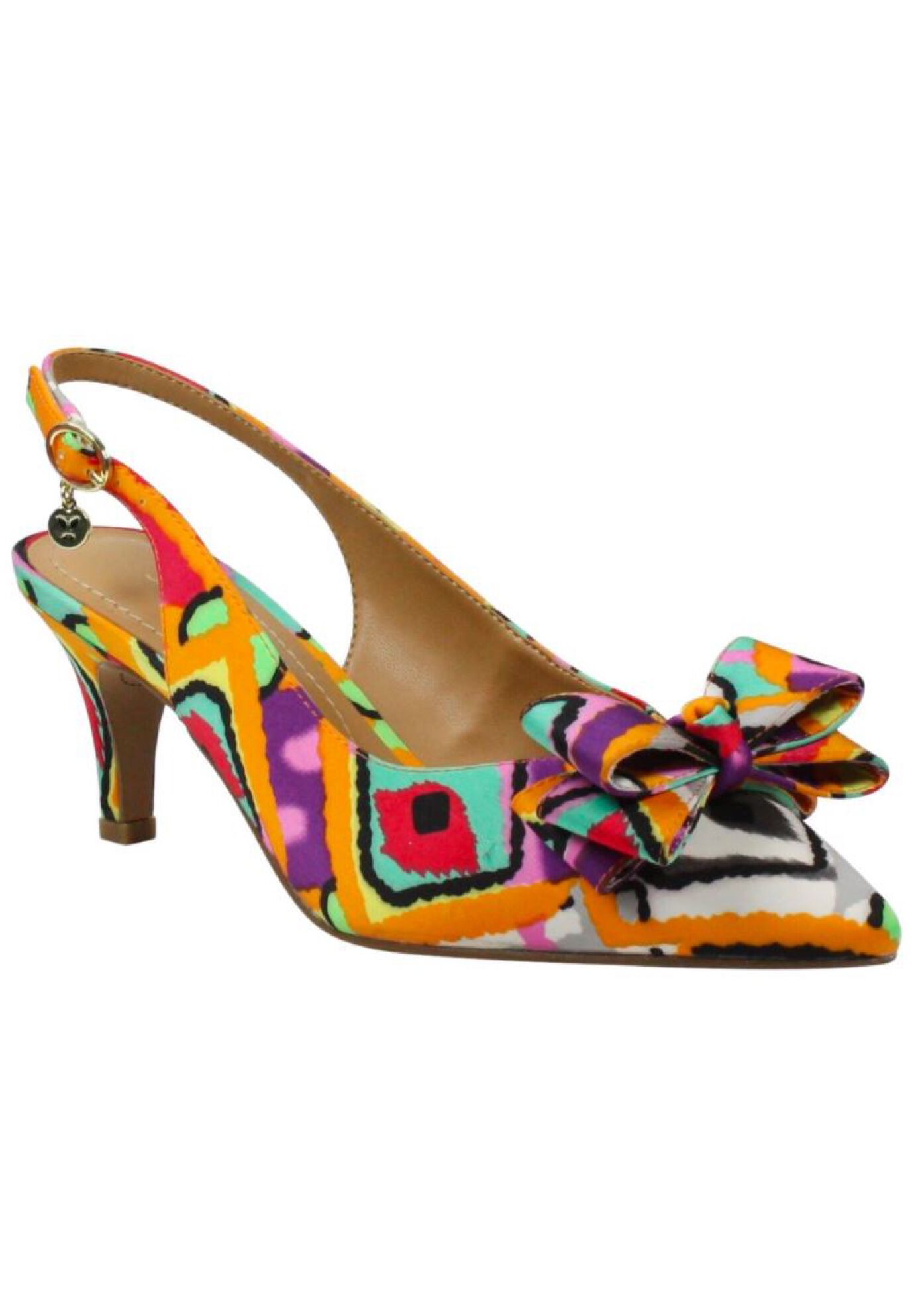 j renee orange shoes