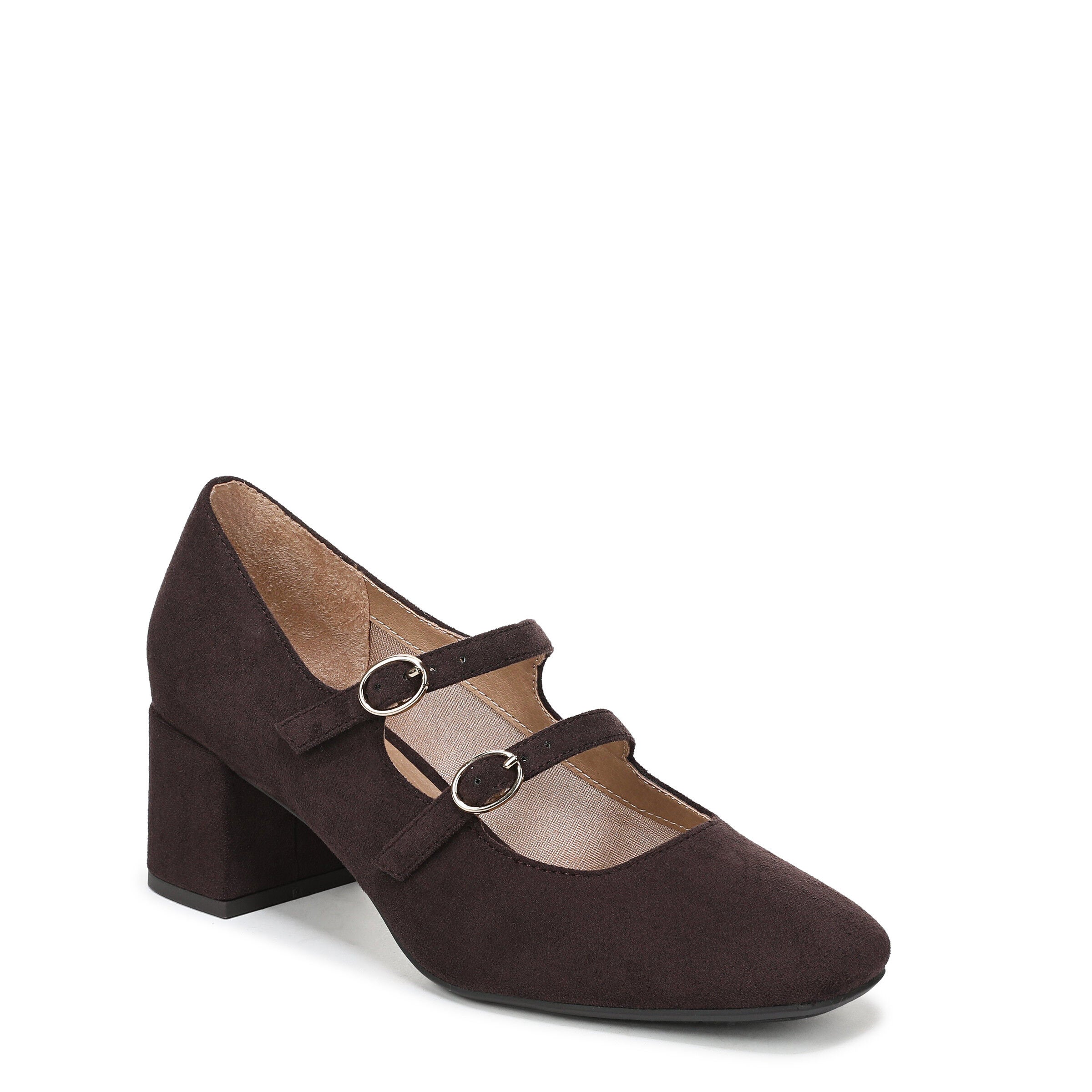 Claudette Mary Jane Pump, DARK CHOCOLATE, hi-res image number 0