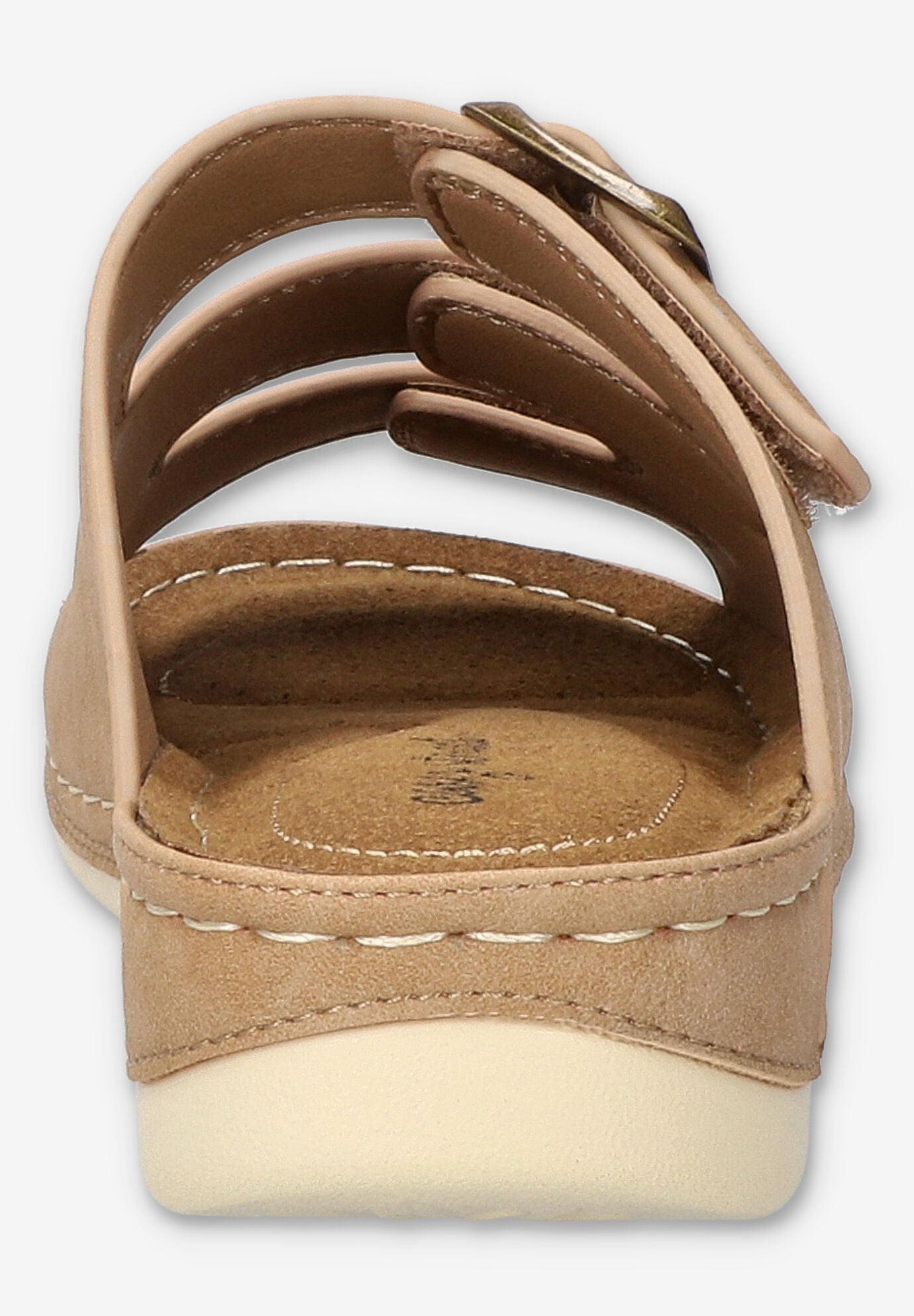 Pinterry Comfort Slide Sandal, NATURAL, alternate image number 3