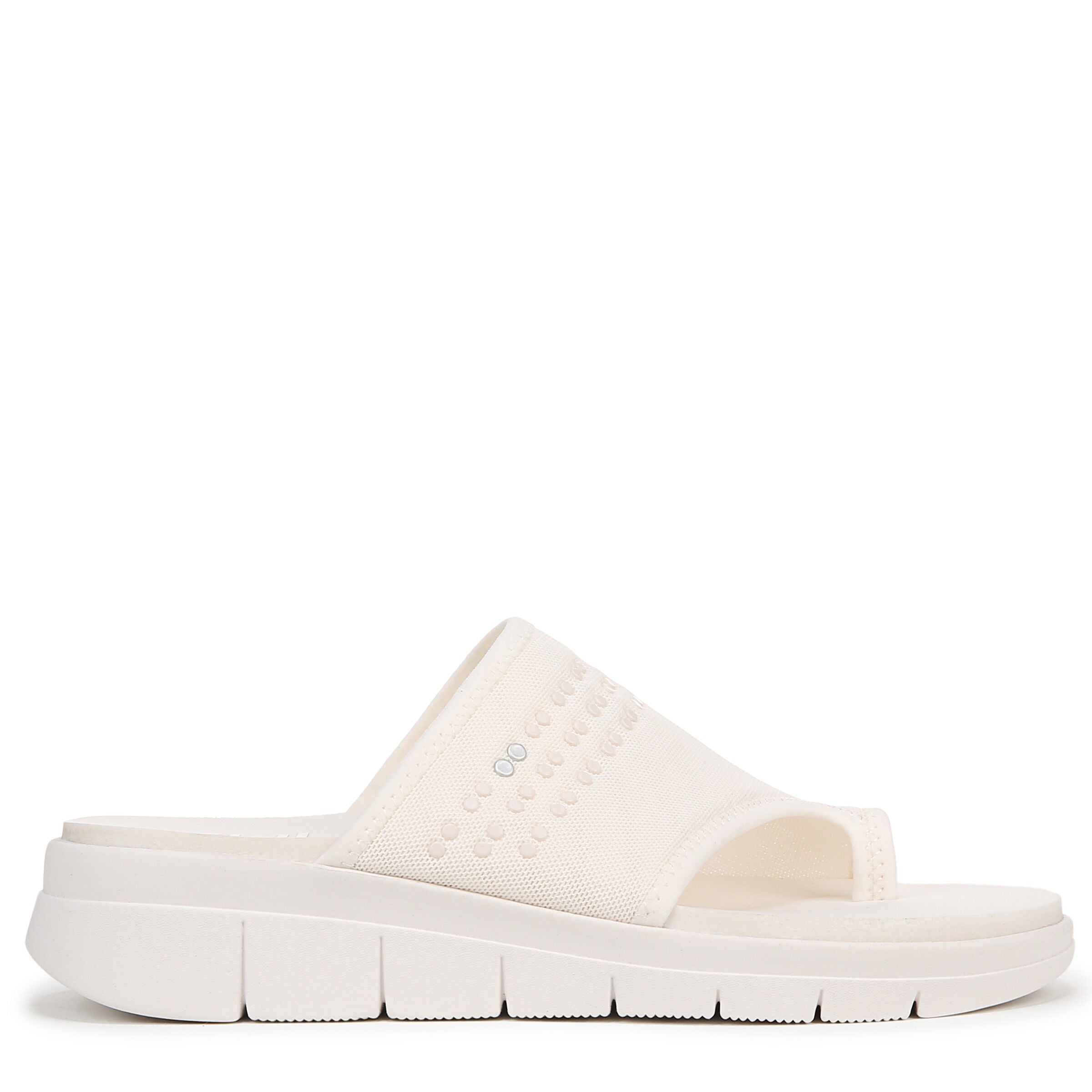 Elegance Slide Sandal, WHITE ALYSSUM, alternate image number 3