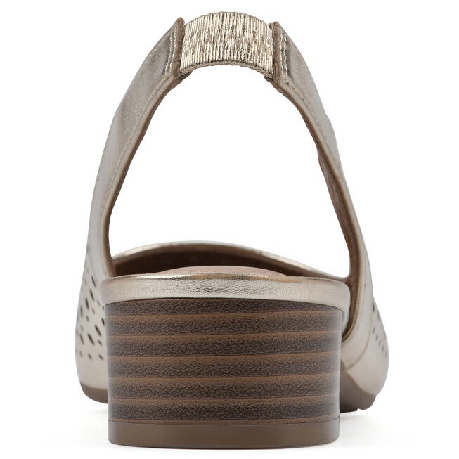 Boronic Slingback Heel, LIGHT GOLD METALLIC, on-hover image number null