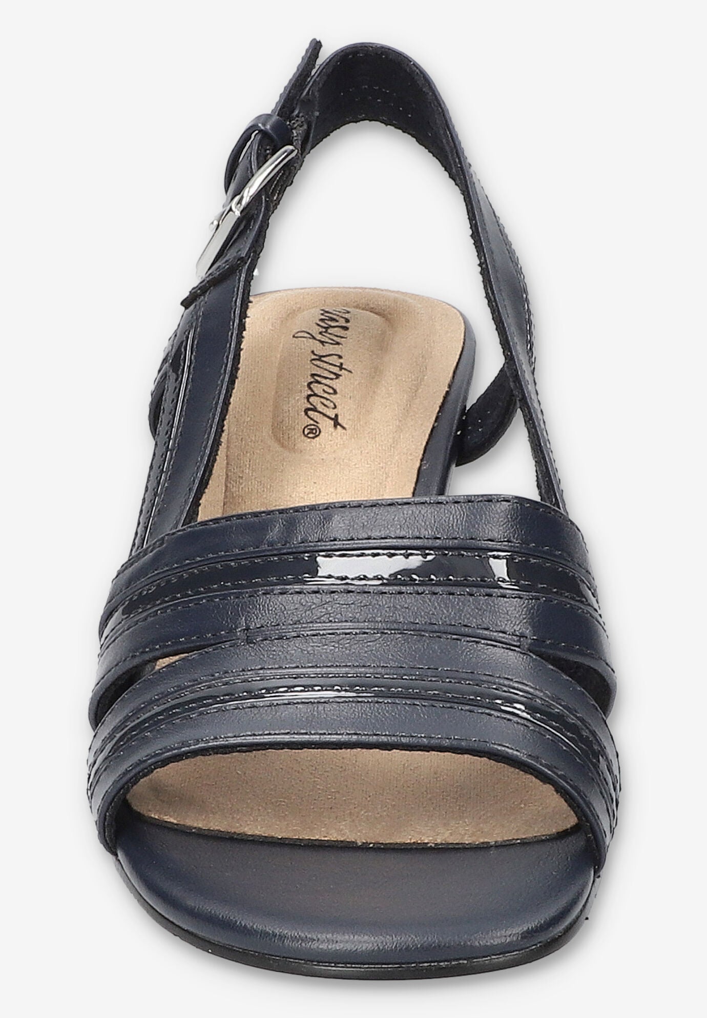 Meghan Slingback Heeled Sandal, NAVY, on-hover image number 1