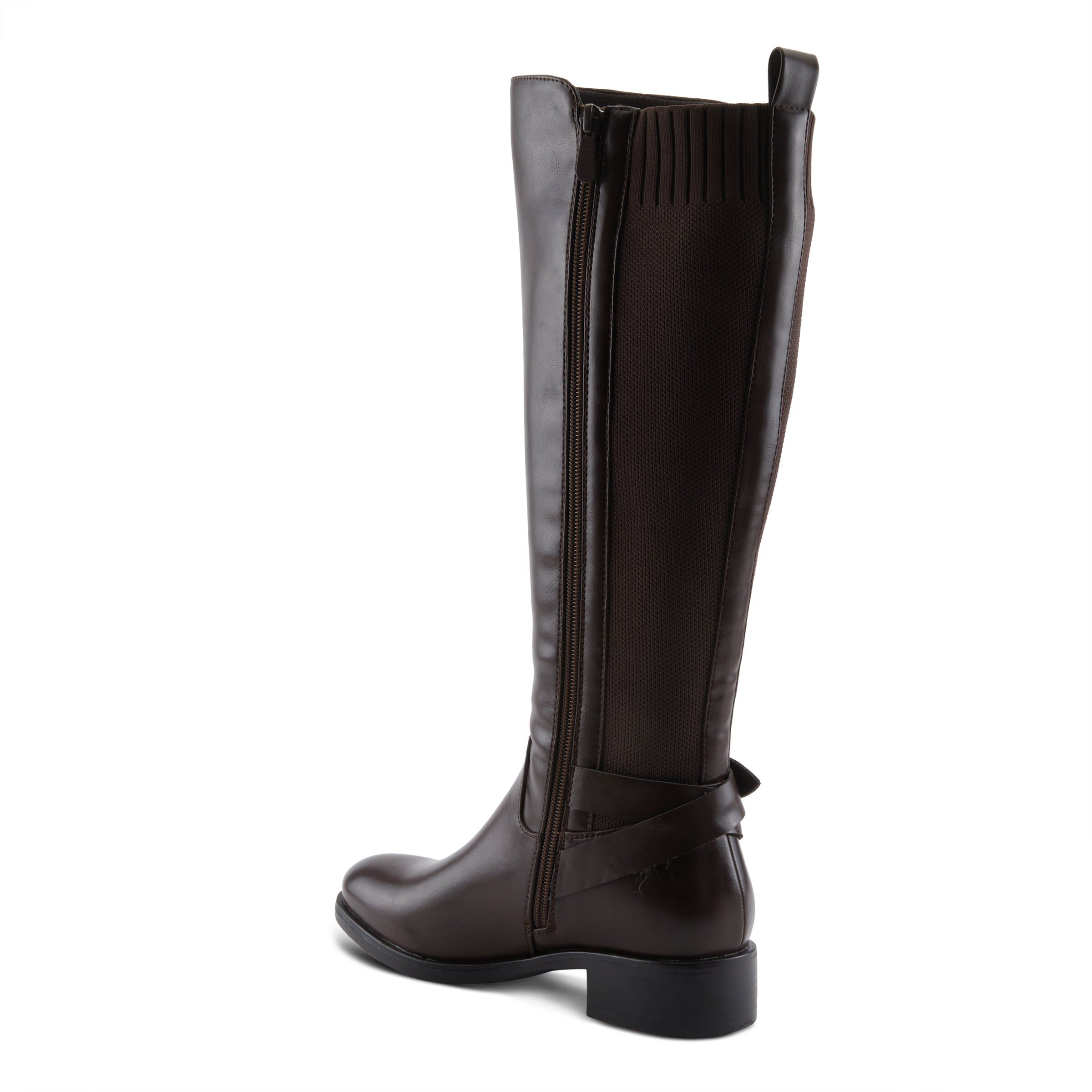Papina Knee High Tall Boot, DARK BROWN, alternate image number 7