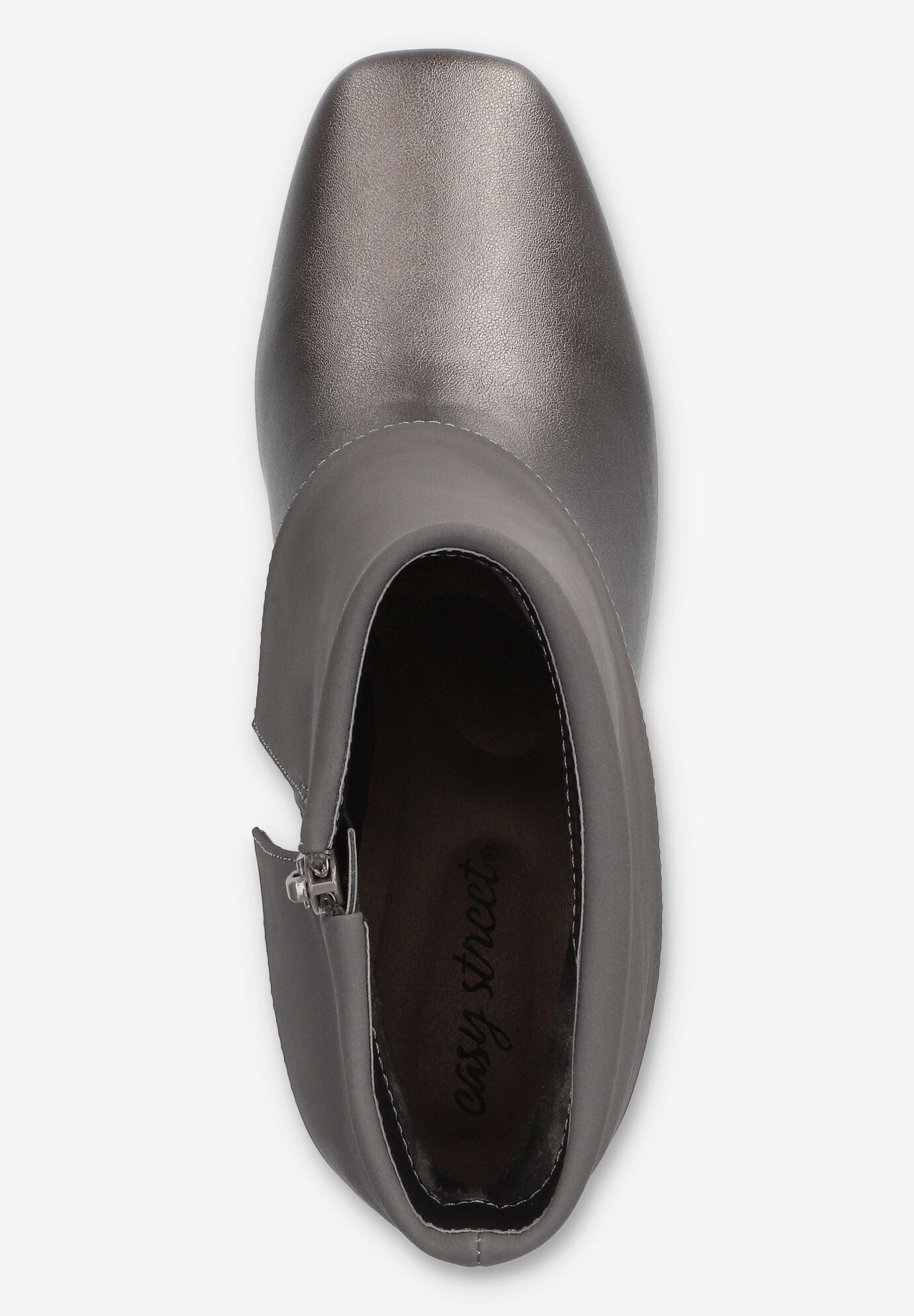 Sutton Sqaure Toe Ankle Boot, PEWTER LAMY, alternate image number 6