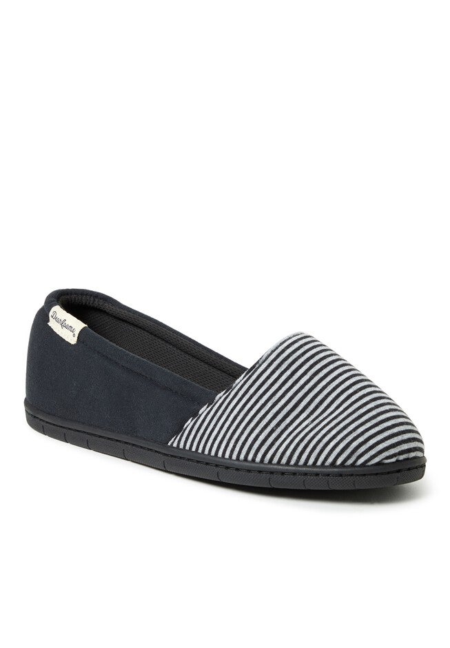 Katie Striped Jersey A-Line, BLACK, hi-res image number null