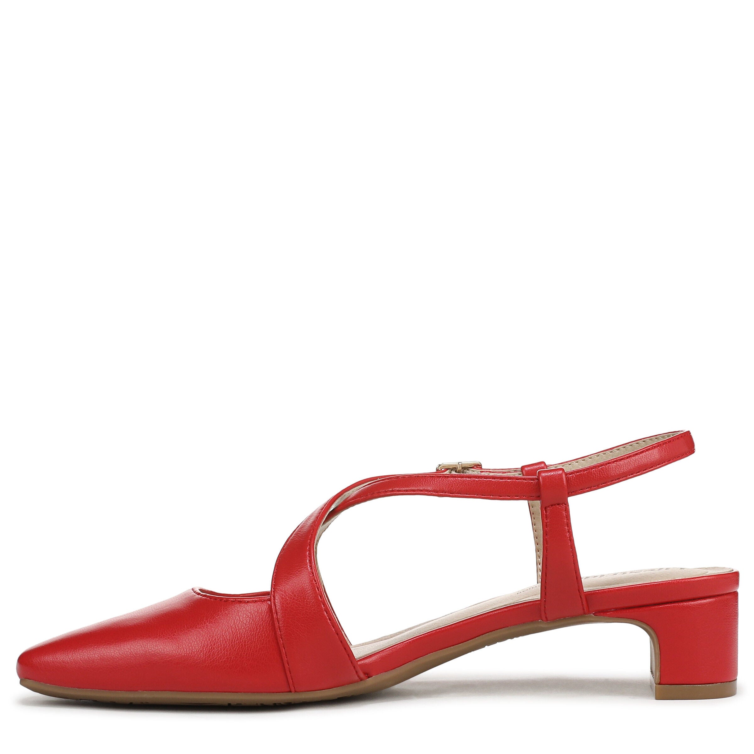 Lavina Slingback Pump, RED, alternate image number 5