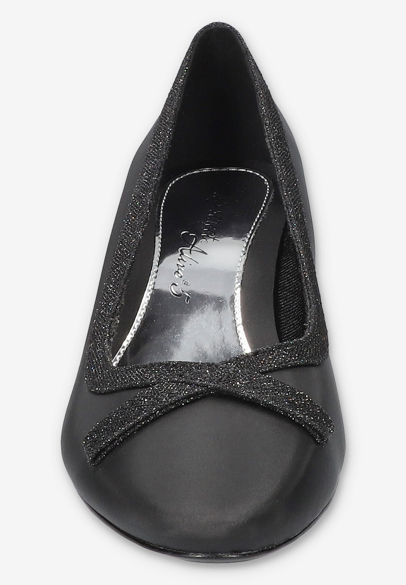 Kata Pump, BLACK SATIN, alternate image number 3