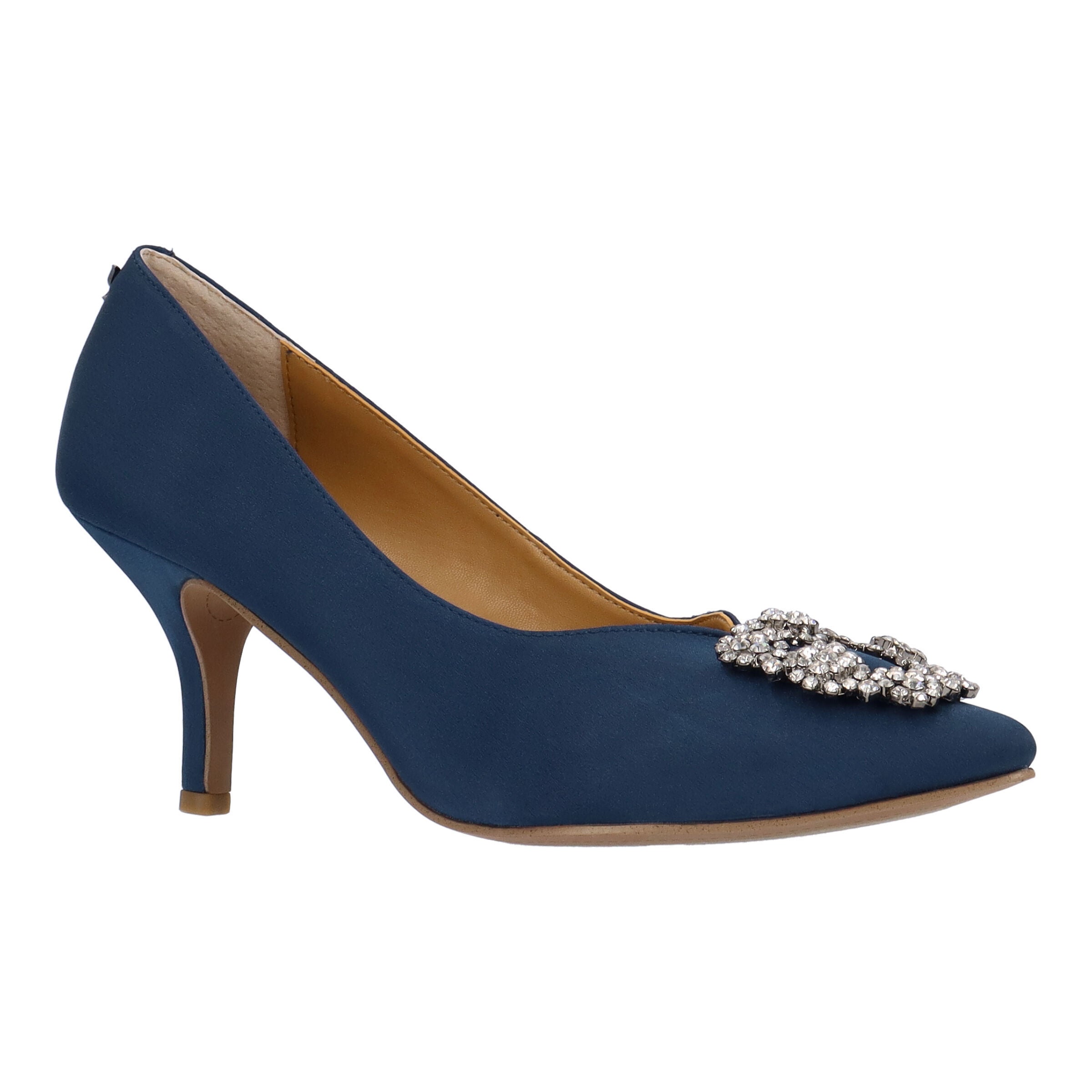 Ezara Slip-On Pump, NAVY, hi-res image number 0